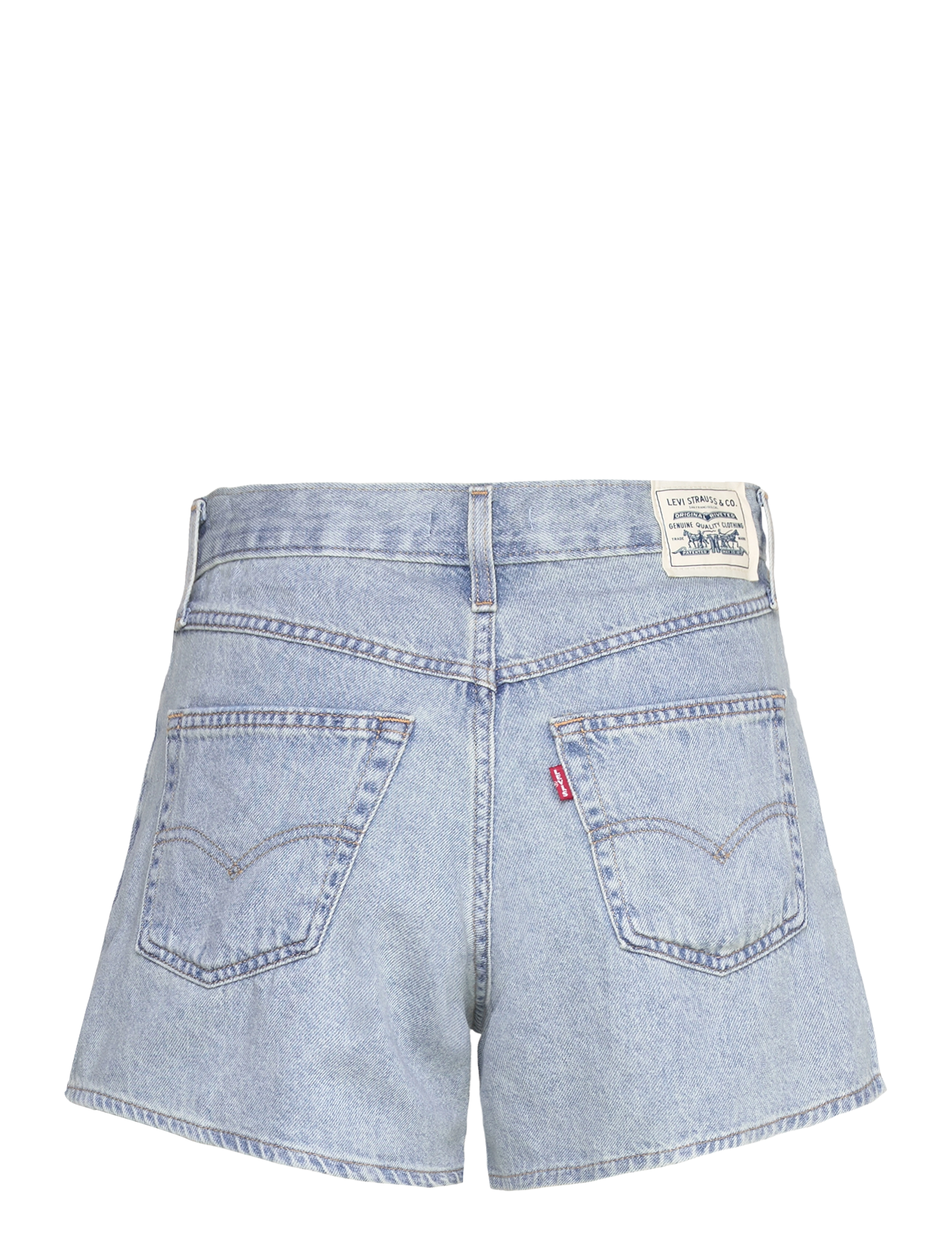 LEVI´S Women - 80S MOM SHORT MAKE A DIFFERENC - light indigo - worn in - 1