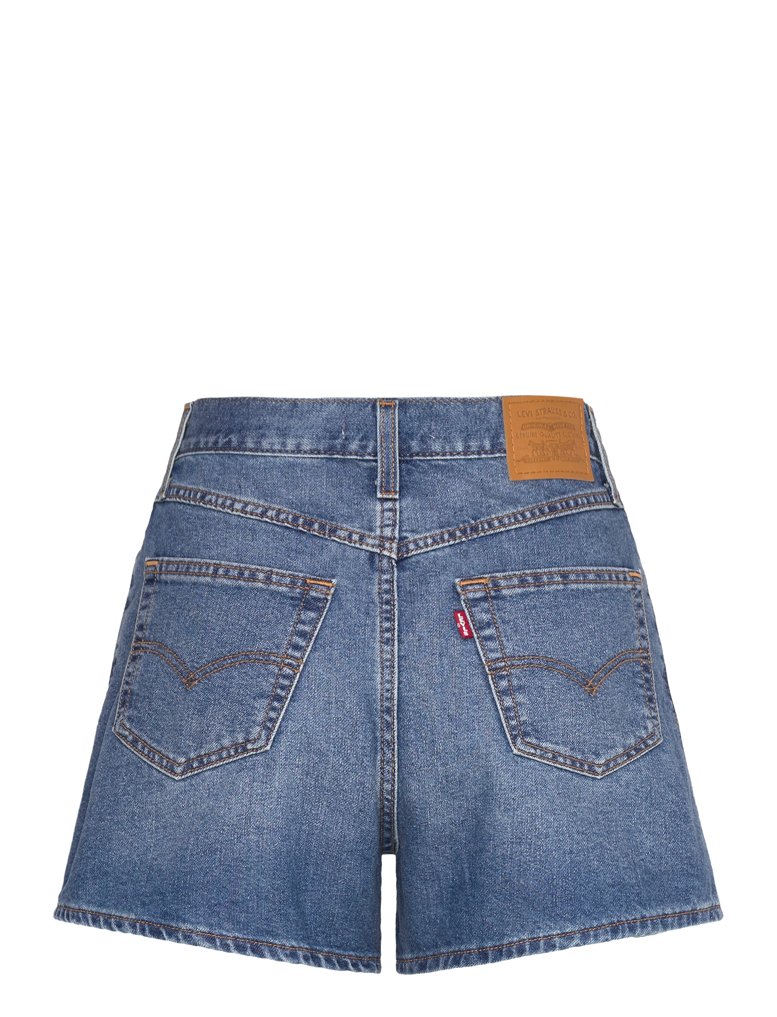 Levi's® - 80S MOM SHORT COOL CITY WHIP - jorts - med indigo - worn in - 2