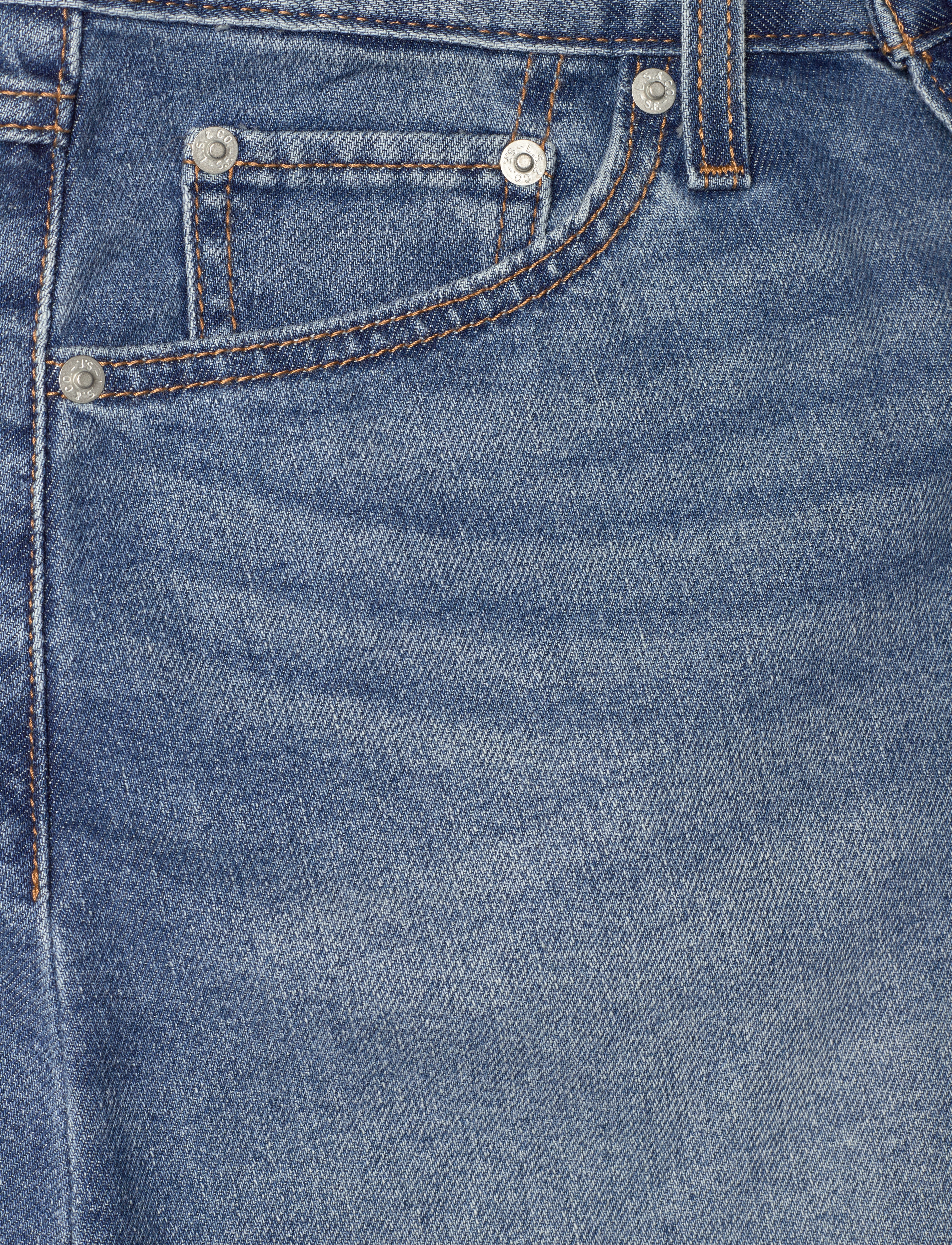 Levi's® - 80S MOM SHORT COOL CITY WHIP - jorts - med indigo - worn in - 5