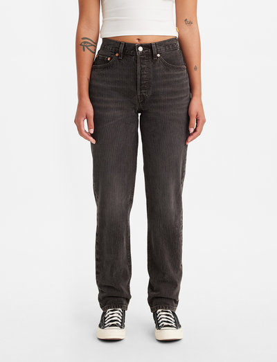 LEVI´S Women 501 81 Z8590 Black Pattern - Straight jeans - Boozt.com