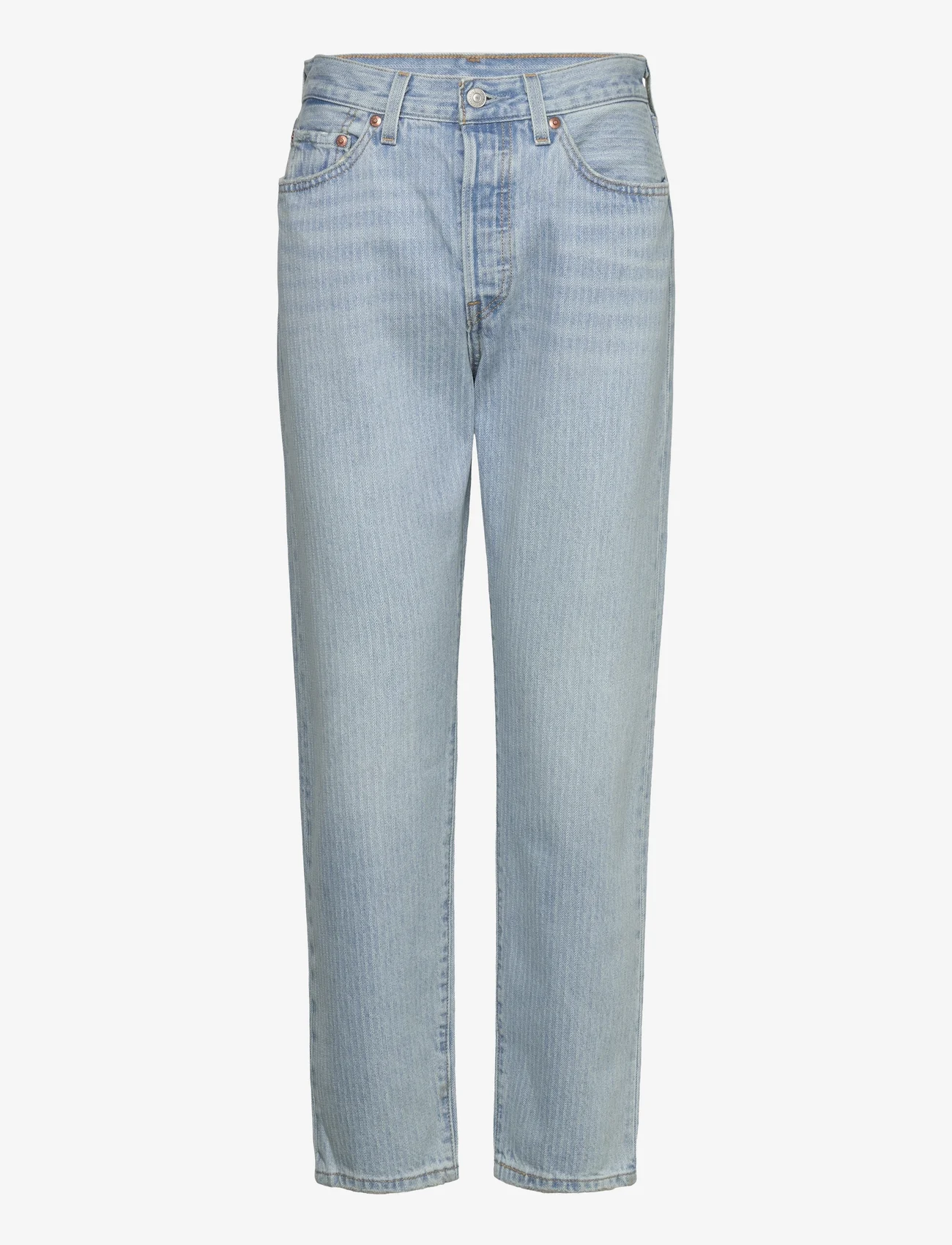 LEVI´S Women - 501 81 Z8589 LIGHT INDIGO PATT - džinsa bikses ar taisnām starām - med indigo - worn in - 0