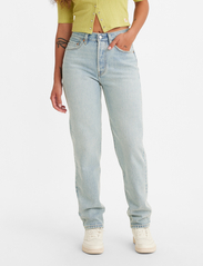 LEVI´S Women - 501 81 Z8589 LIGHT INDIGO PATT - raka jeans - med indigo - worn in - 2