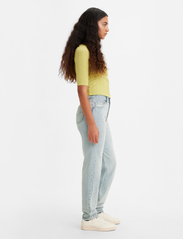 LEVI´S Women - 501 81 Z8589 LIGHT INDIGO PATT - raka jeans - med indigo - worn in - 3