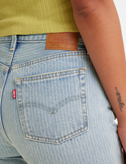 LEVI´S Women - 501 81 Z8589 LIGHT INDIGO PATT - raka jeans - med indigo - worn in - 6