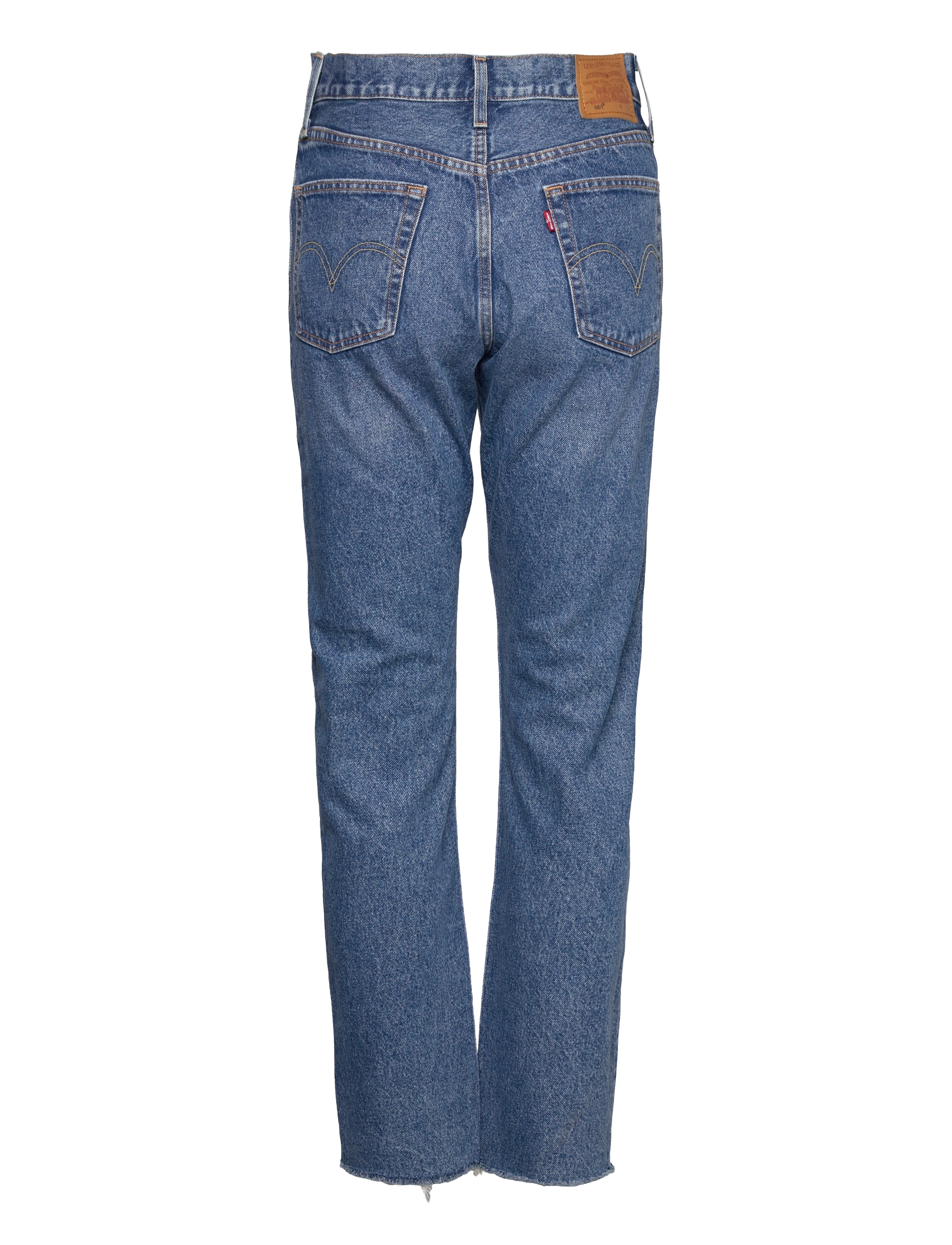 Levi's® - 501 JEANS SPLICED AB855 MEDIUM - med indigo - worn in - 2