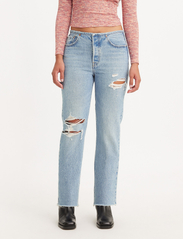 LEVI´S Women - 501 JEANS MINI WAIST Z8081 LIG - raka jeans - light indigo - worn in - 2