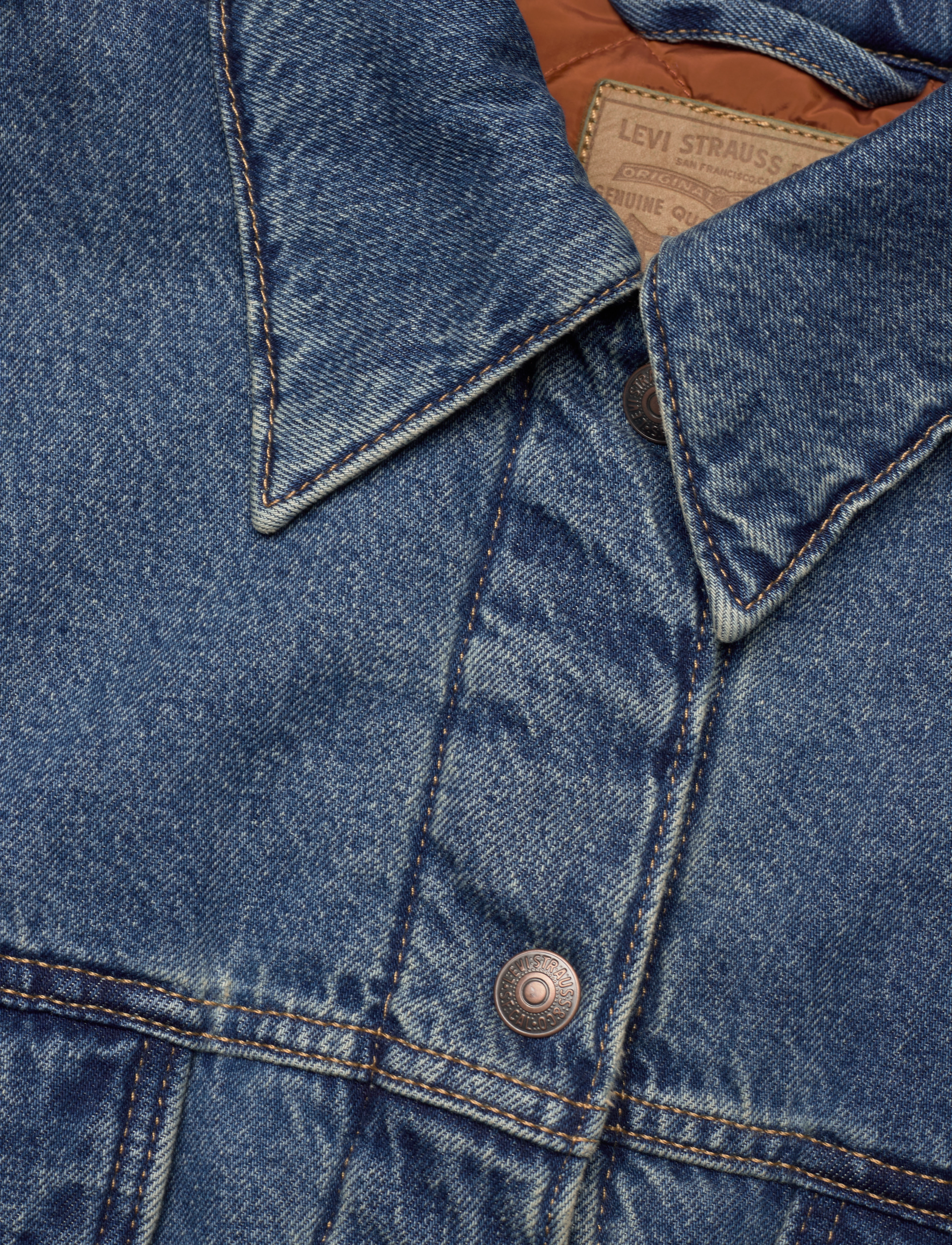 LEVI´S Women - FLY TRUCKER Z7904 MEDIUM INDIG - med indigo - worn in - 5