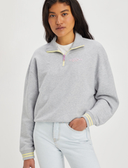 LEVI´S Women - GRAPHIC RUE 1/4 ZIP CREW CREW - sweatshirts & hættetrøjer - greys - 2