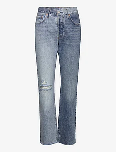 501 JEANS TWO TONE AB844 INDIG, LEVI´S Women