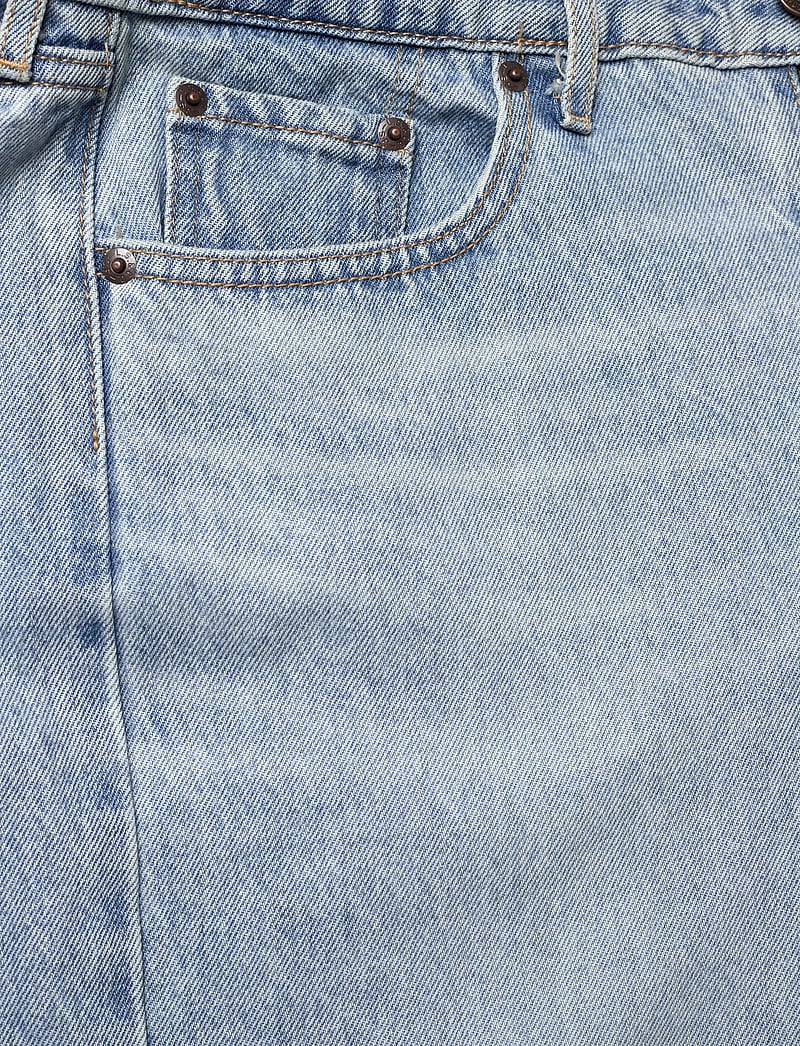 Levi's® - LOW LOOSE BLASTED STONE CLEAN - hosen mit weitem bein - light indigo - worn in - 5