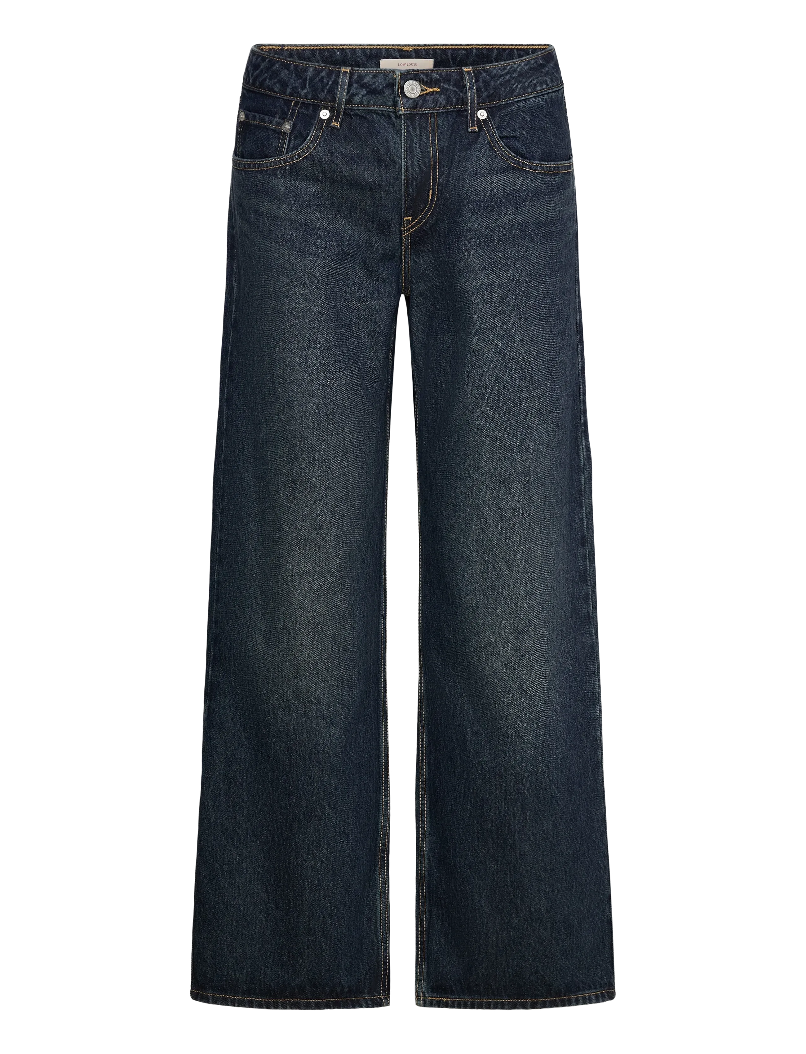 Levi's® - LOW LOOSE TOMORROW MORNING - brede jeans - dark indigo - worn in - 1