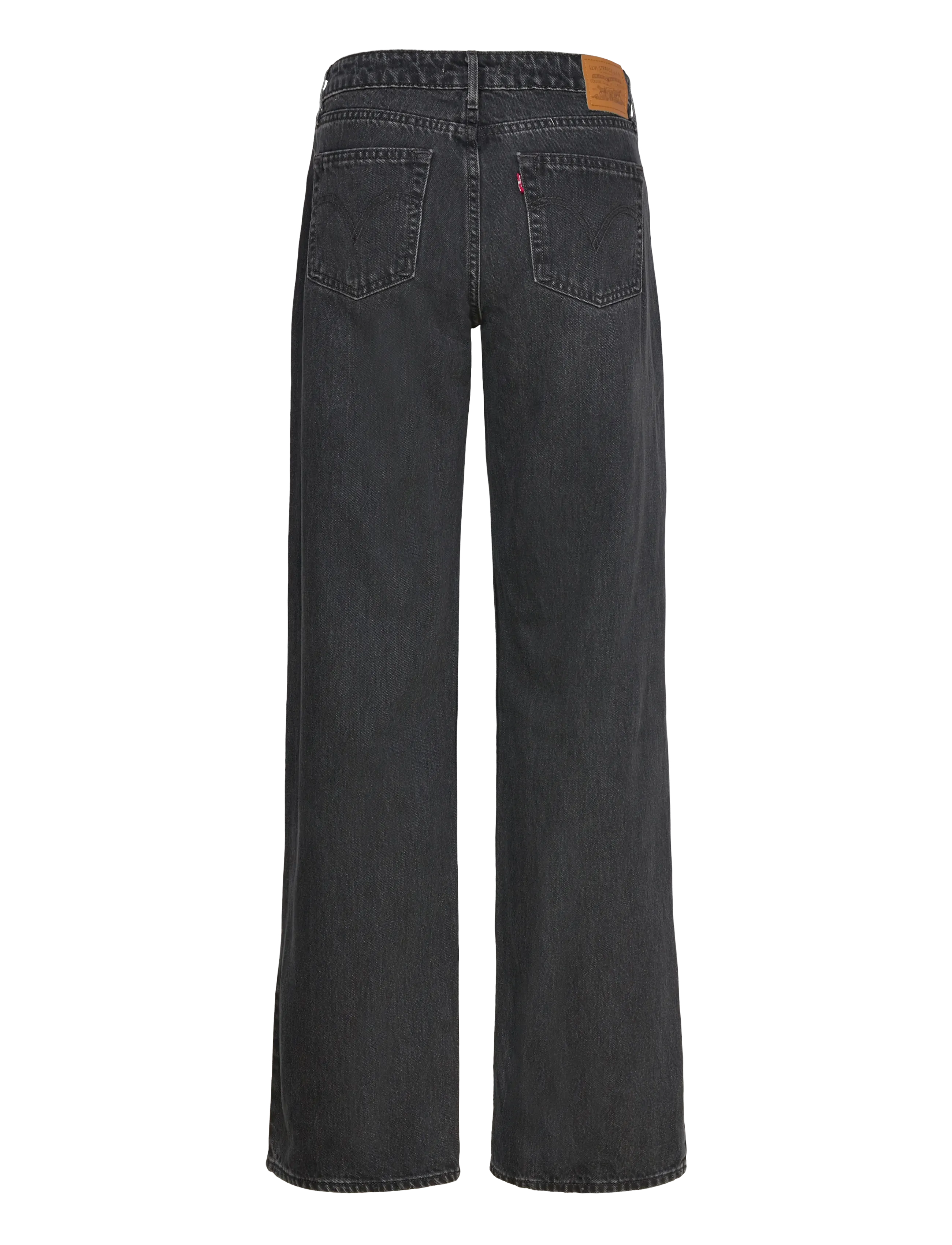 Levi's® - LOW LOOSE TECH STORM - hosen mit weitem bein - blacks - 2
