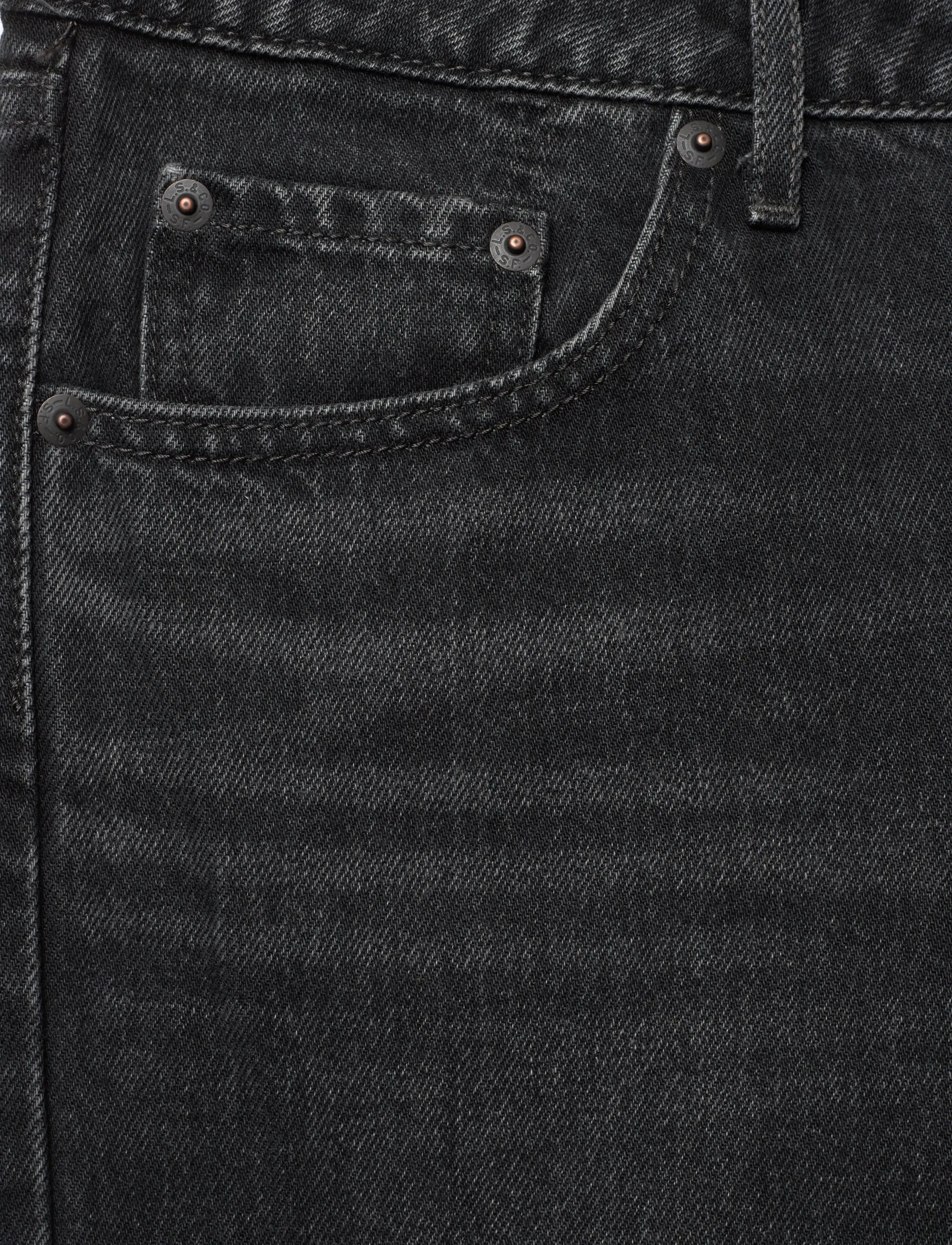 Levi's® - LOW LOOSE TECH STORM - hosen mit weitem bein - blacks - 5