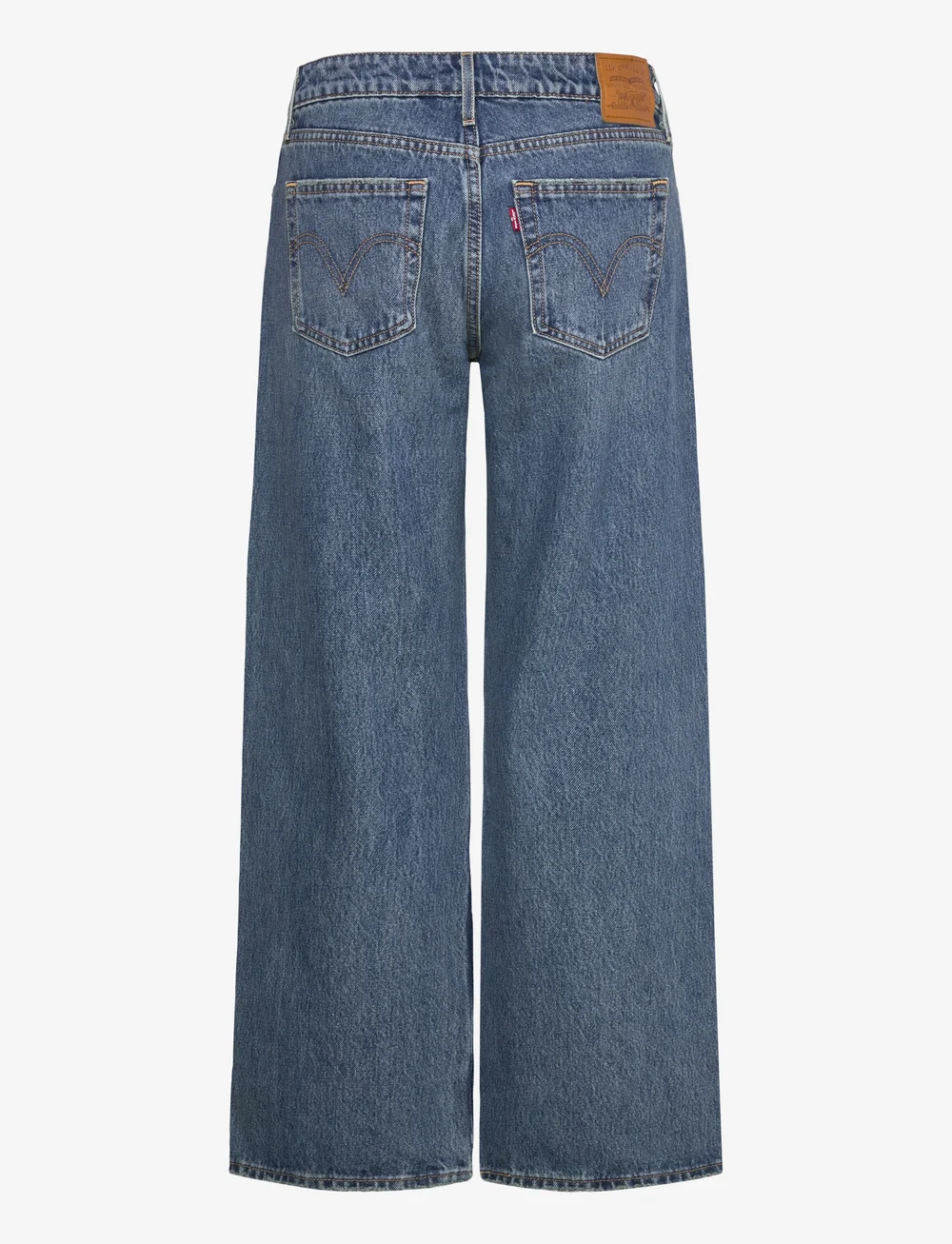 Levi's® - LOW LOOSE RESCUED CITY - vida jeans - med indigo - worn in - 2
