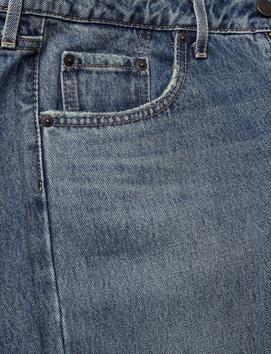 Levi's® - LOW LOOSE RESCUED CITY - hosen mit weitem bein - med indigo - worn in - 5