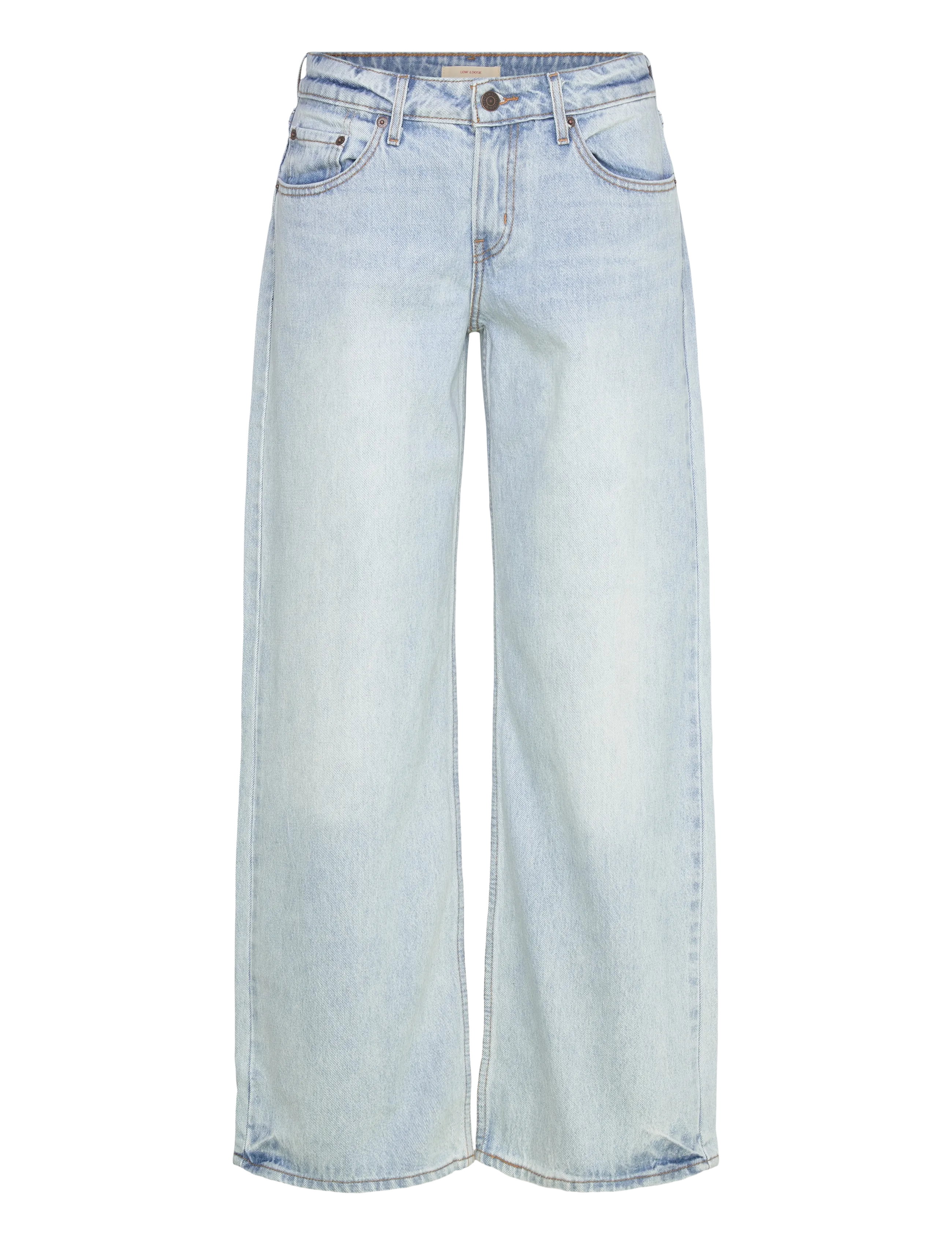 Levi's® LOW LOOSE PICK SIDES PSK - Denimkläder - LIGHT INDIGO - WORN IN / blue