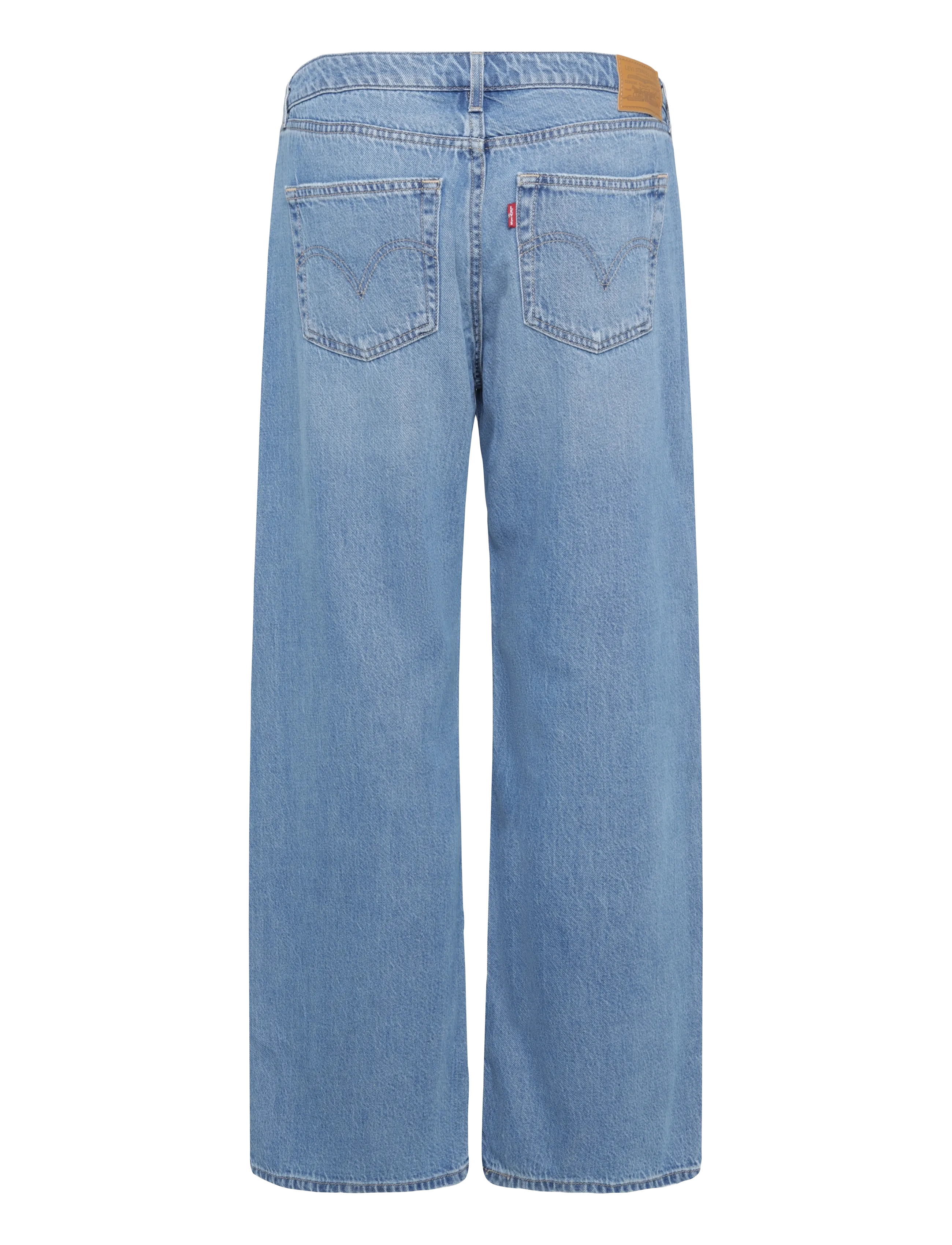 Levi's® - LOW LOOSE GOOD GRADES TENCEL - brede jeans - med indigo - worn in - 1
