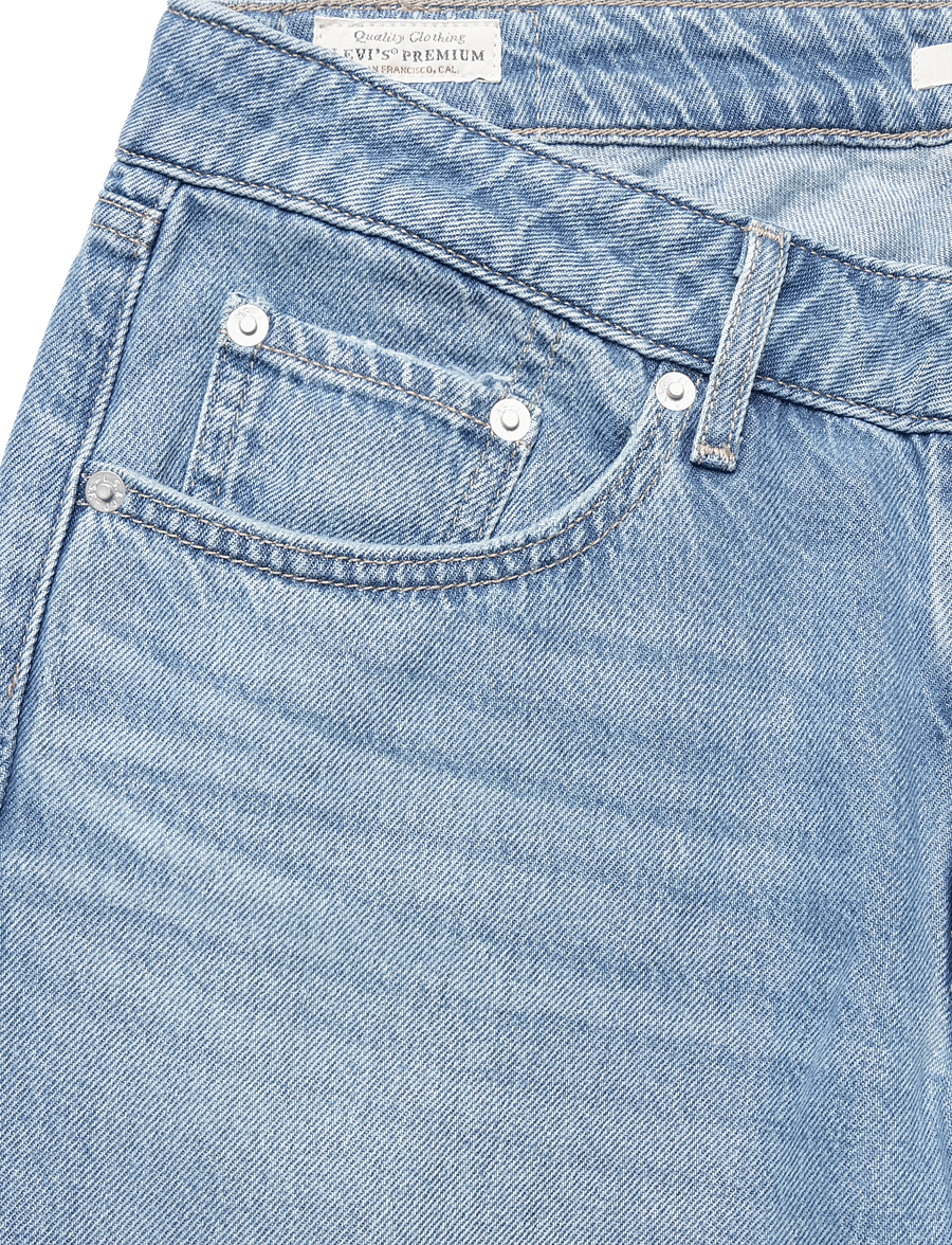 Levi's® - LOW LOOSE GOOD GRADES TENCEL - brede jeans - med indigo - worn in - 2