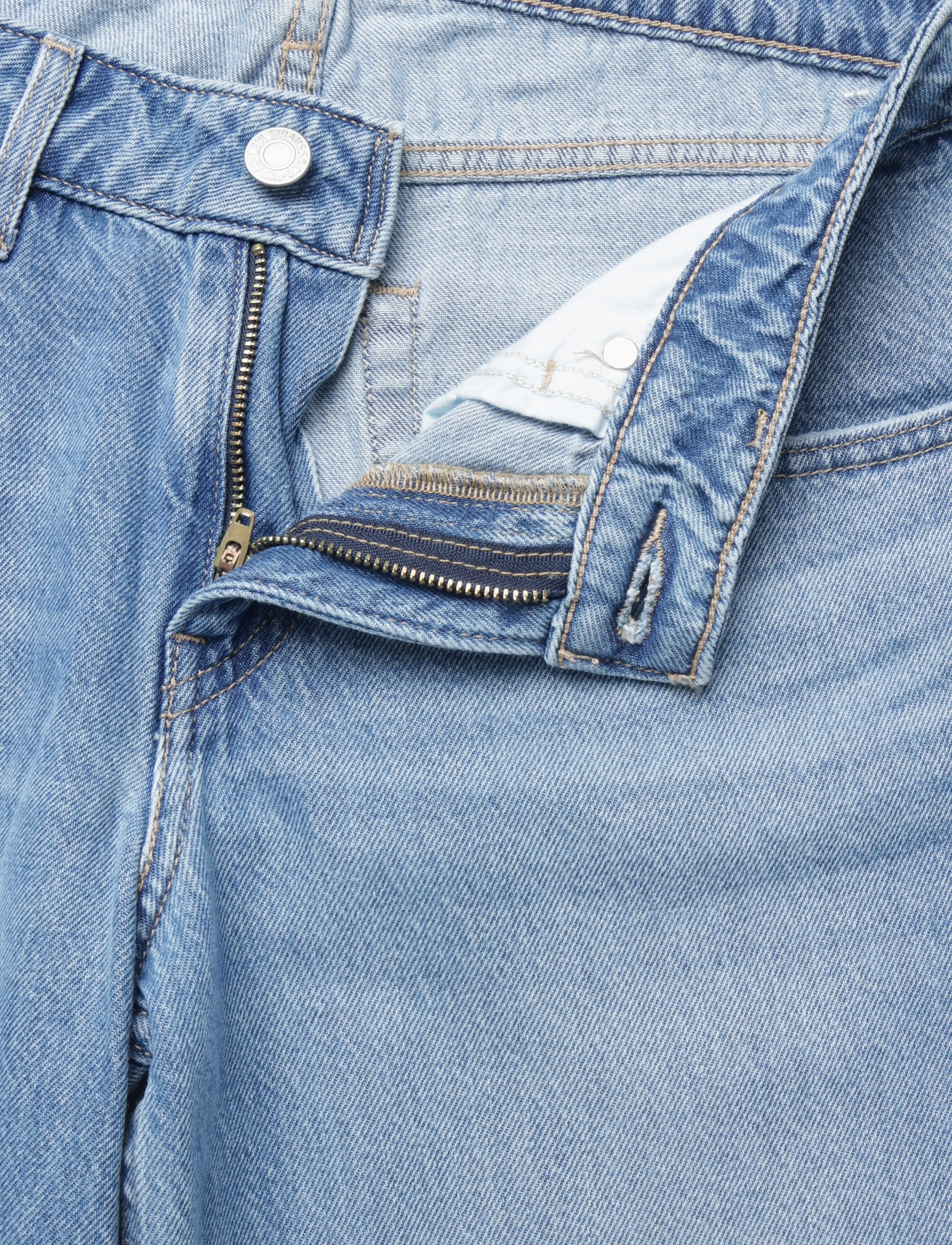 Levi's® - LOW LOOSE GOOD GRADES TENCEL - brede jeans - med indigo - worn in - 3
