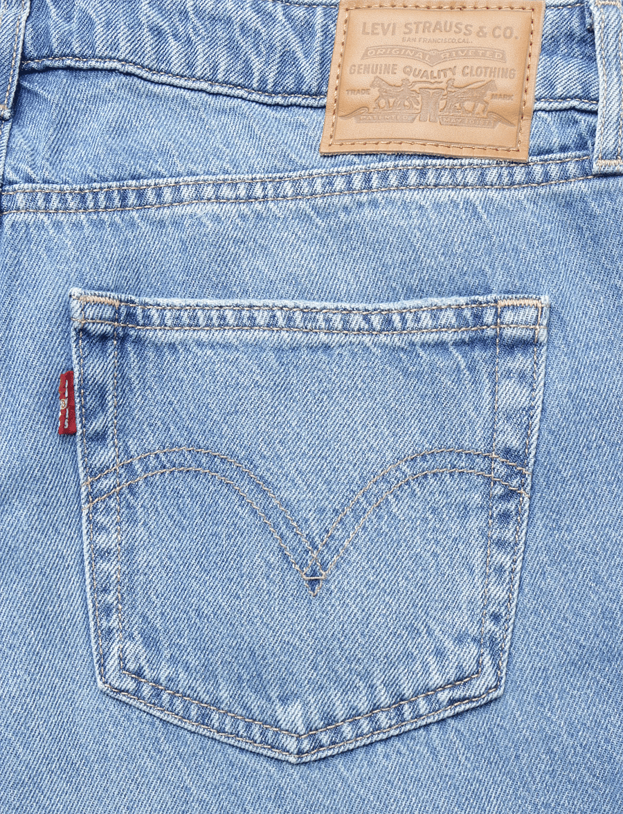 Levi's® - LOW LOOSE GOOD GRADES TENCEL - brede jeans - med indigo - worn in - 4