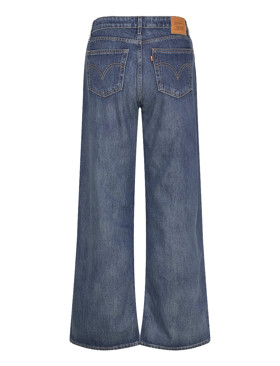 Levi's® - LOW LOOSE LOST IN TRANSLATION - hosen mit weitem bein - med indigo - worn in - 2