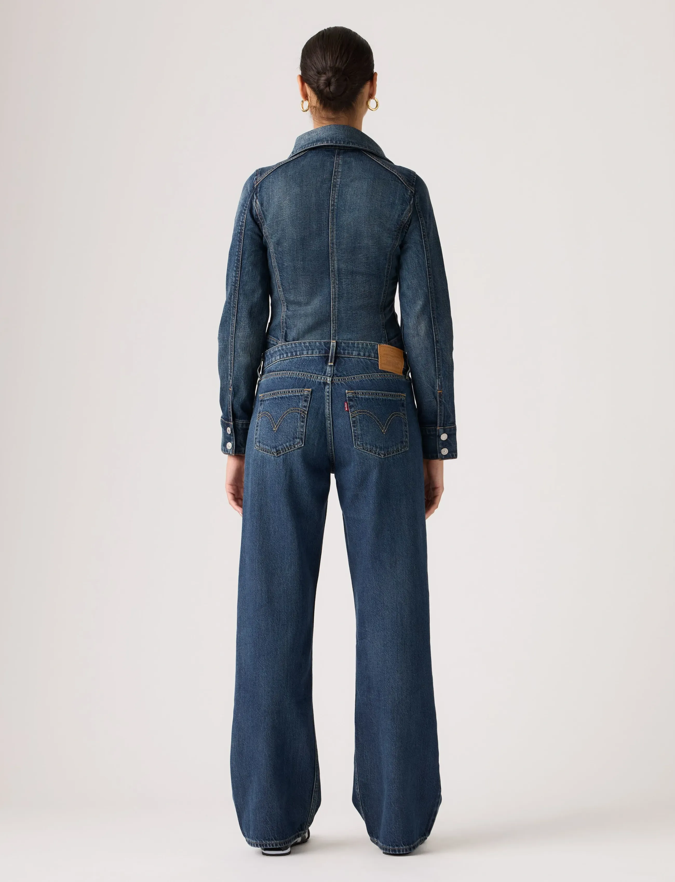 Levi's® - LOW LOOSE LOST IN TRANSLATION - laia säärega teksad - med indigo - worn in - 4