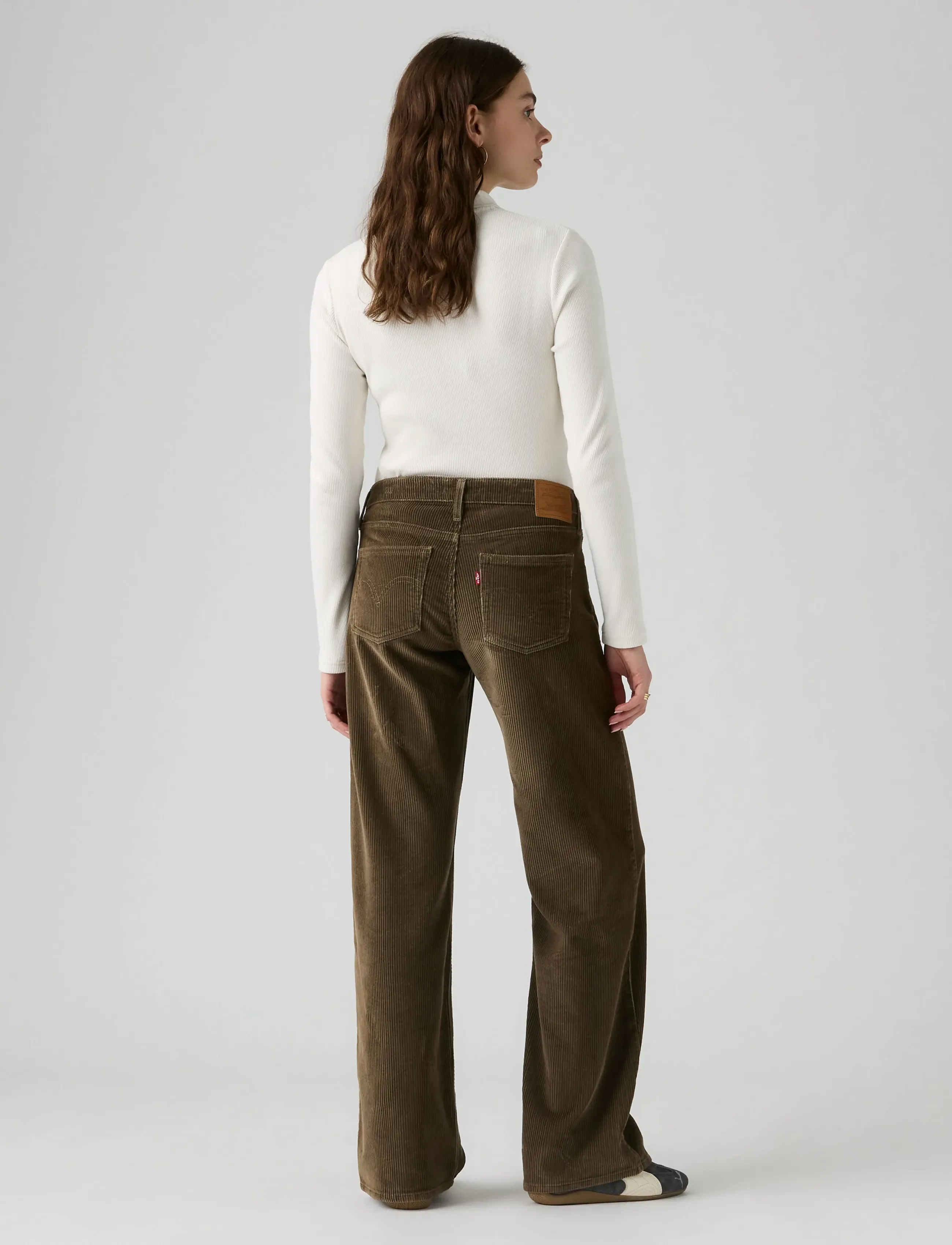 Levi's® - LOW LOOSE CANTEEN - velvetpüksid - browns - 4