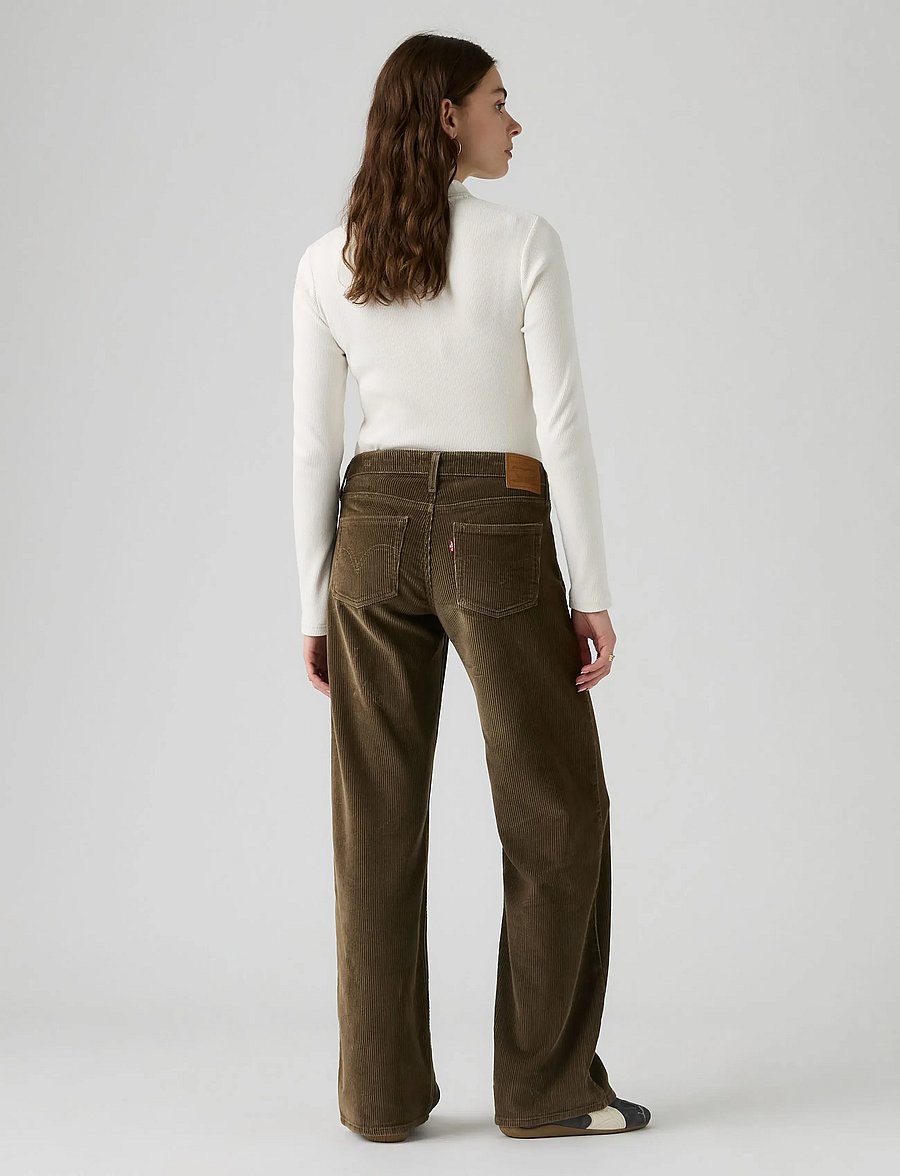 Levi's® - LOW LOOSE CANTEEN - velvetpüksid - browns - 4