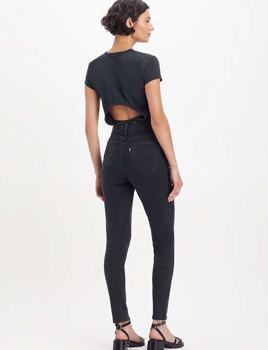Levi's® - RETRO HIGH SKINNY CHANGE OF PL - skinny jeans - blacks - 4