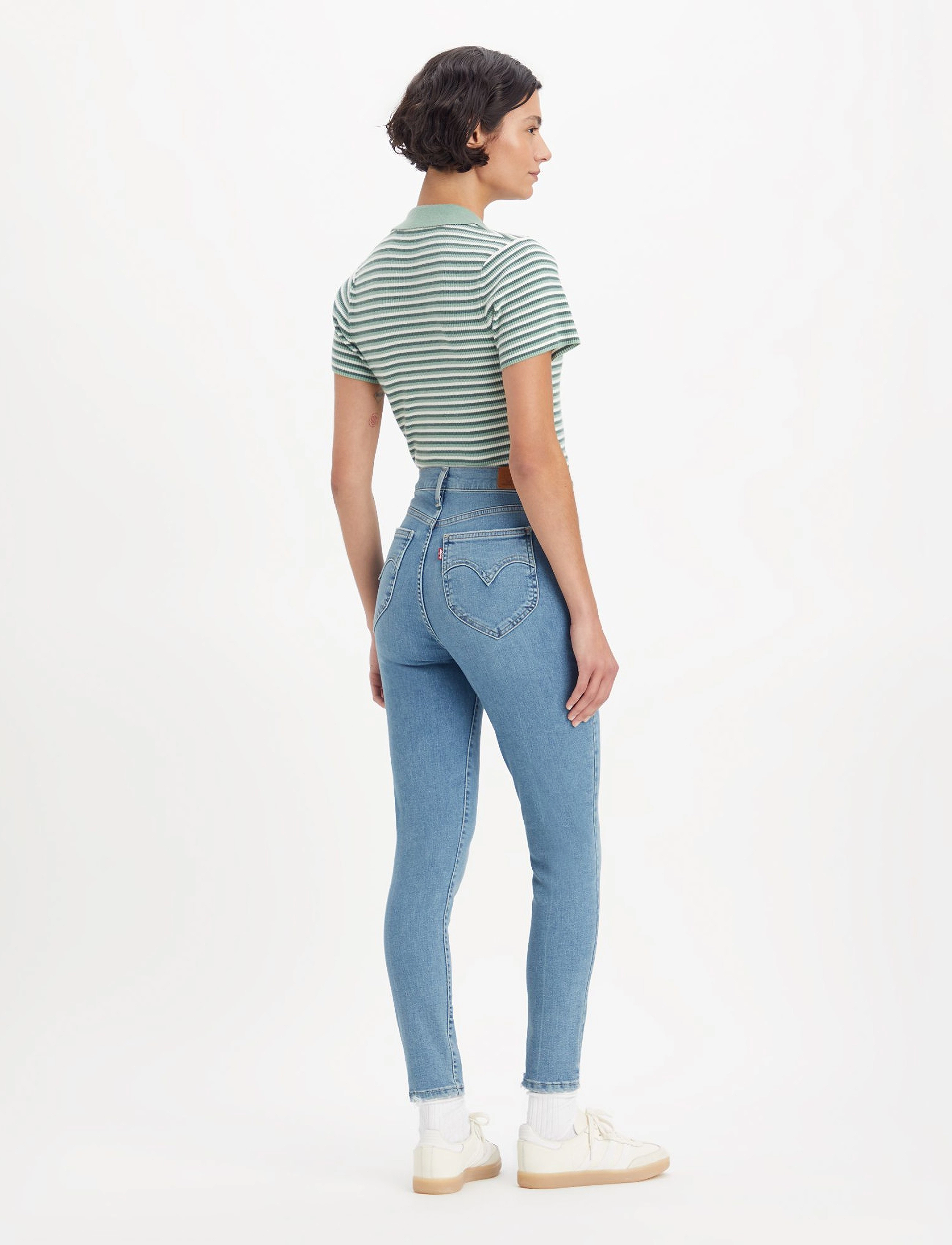 LEVI´S Women - RETRO HIGH SKINNY IN CONFIDENC - med indigo - worn in - 3