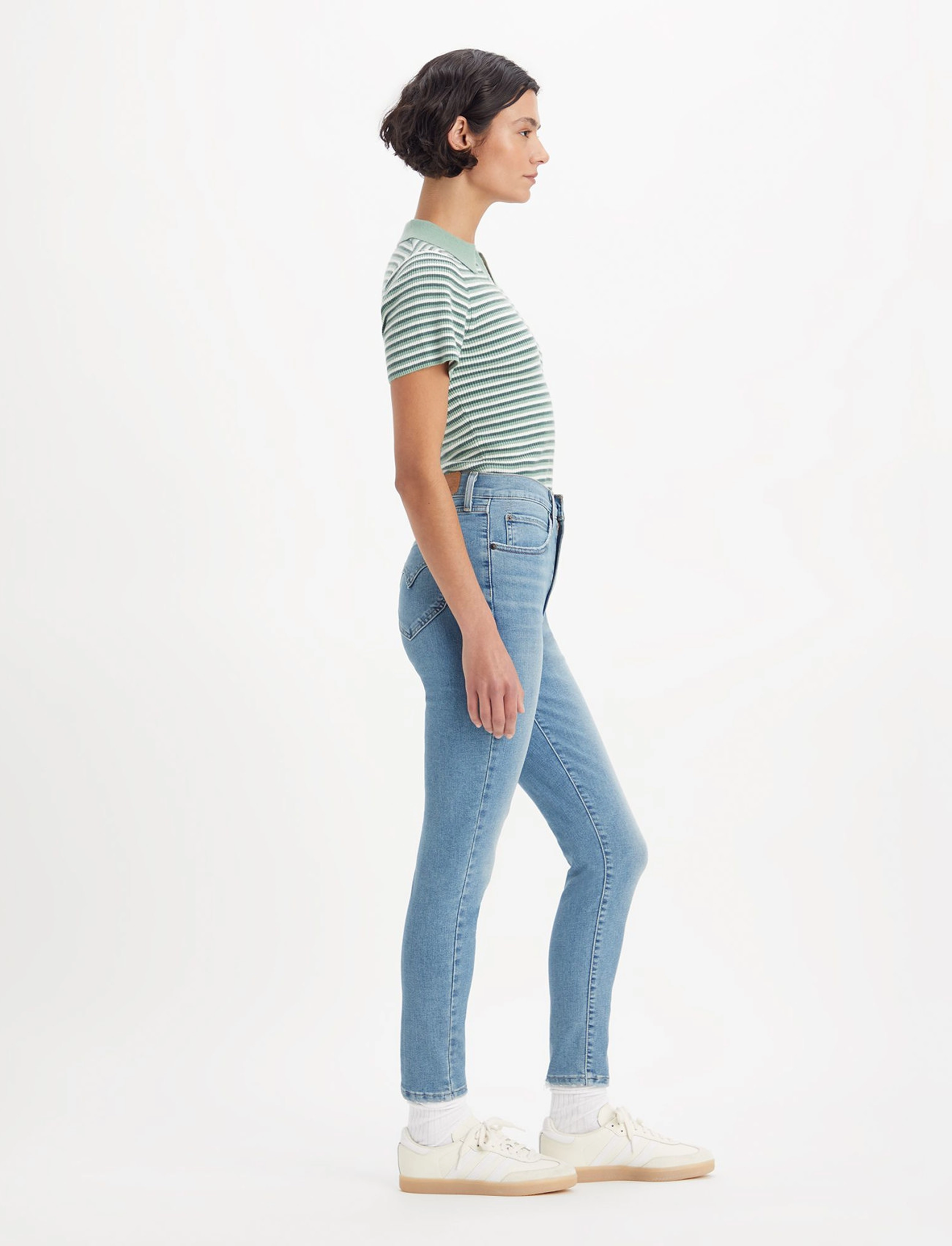 LEVI´S Women - RETRO HIGH SKINNY IN CONFIDENC - med indigo - worn in - 5