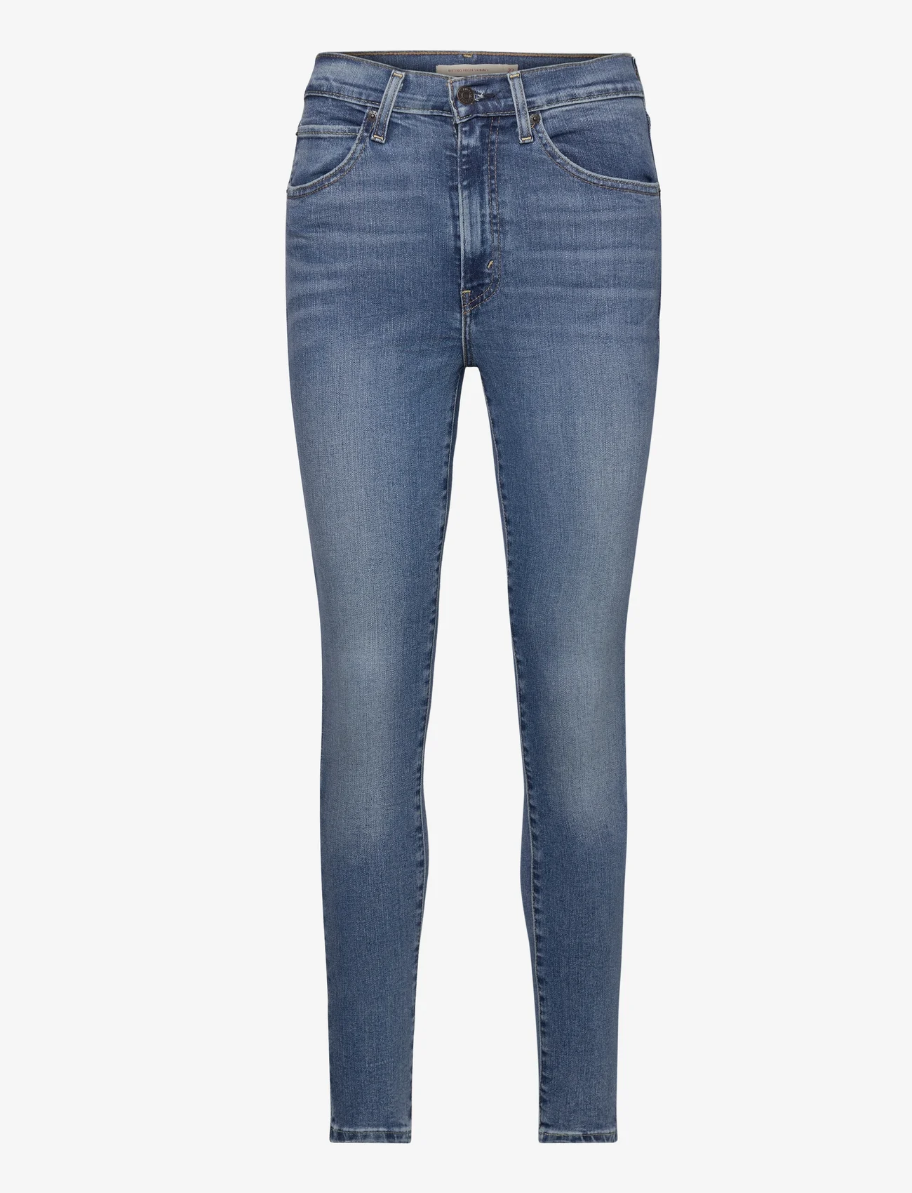 LEVI´S Women - RETRO HIGH SKINNY RUN THE WORL - skinny jeans - med indigo - worn in - 0