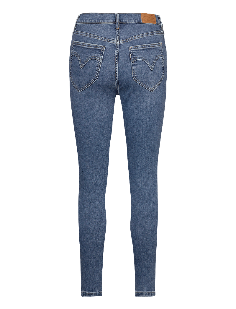 Levi's® - RETRO HIGH SKINNY RUN THE WORL - skinny jeans - med indigo - worn in - 2