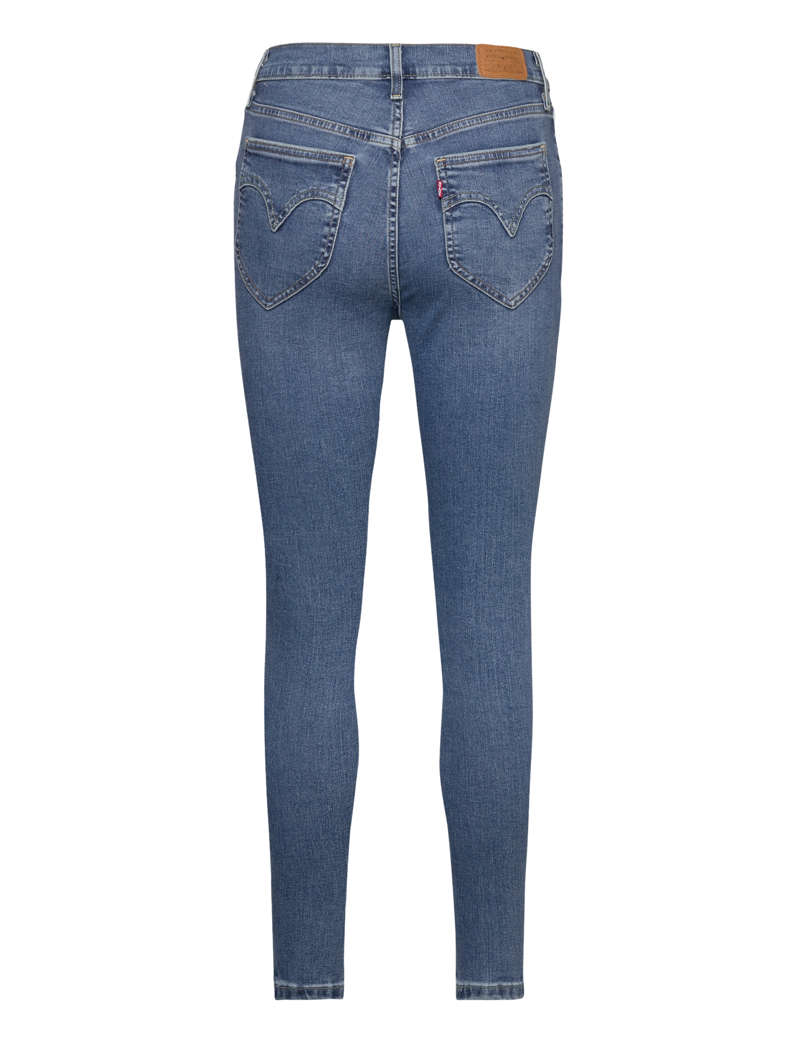 Levi's® - RETRO HIGH SKINNY RUN THE WORL - jeans skinny - med indigo - worn in - 2
