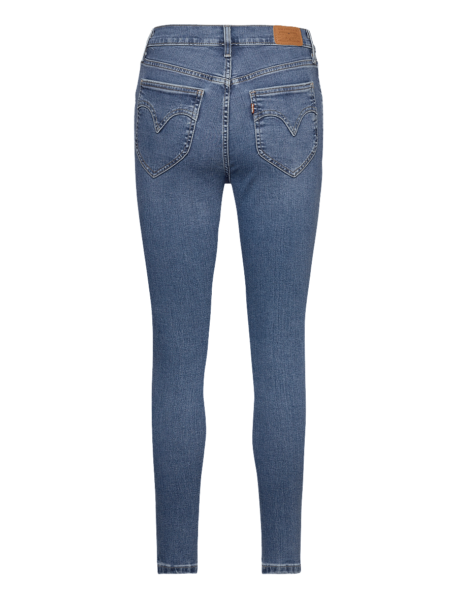 Levi's® - RETRO HIGH SKINNY RUN THE WORL - jeans skinny - med indigo - worn in - 2