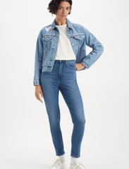 LEVI´S Women - RETRO HIGH SKINNY RUN THE WORL - skinny jeans - med indigo - worn in - 2