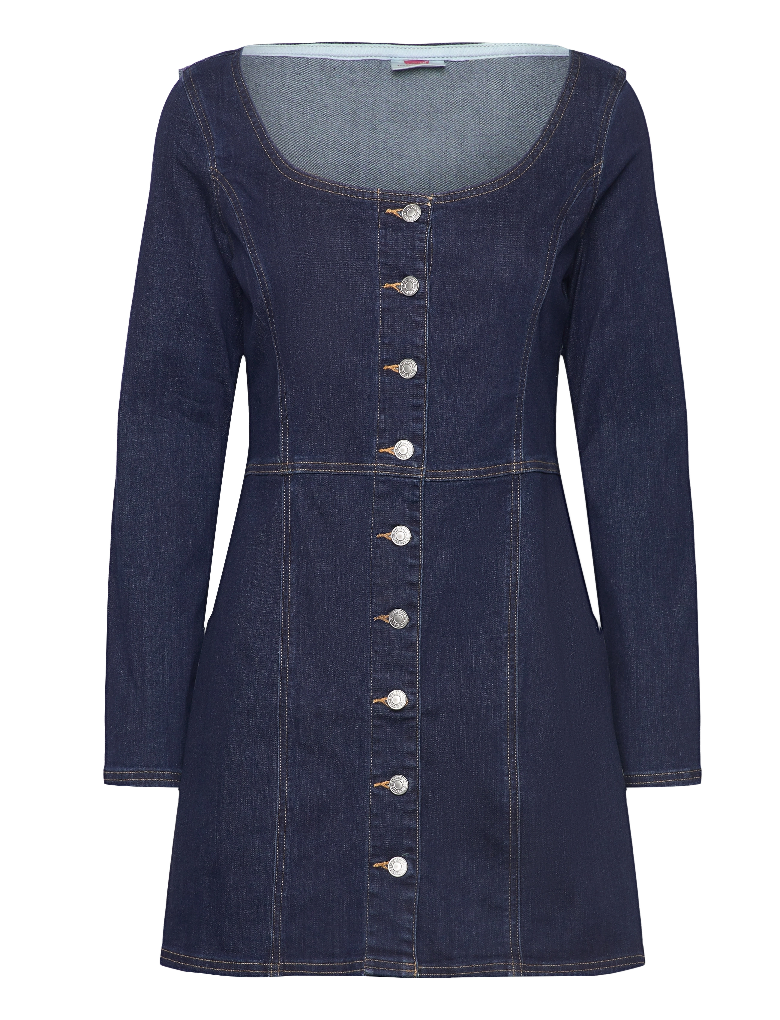 Levi's® - VEDA DENIM DRESS COOL NATASIA - dark indigo - flat finish - 1