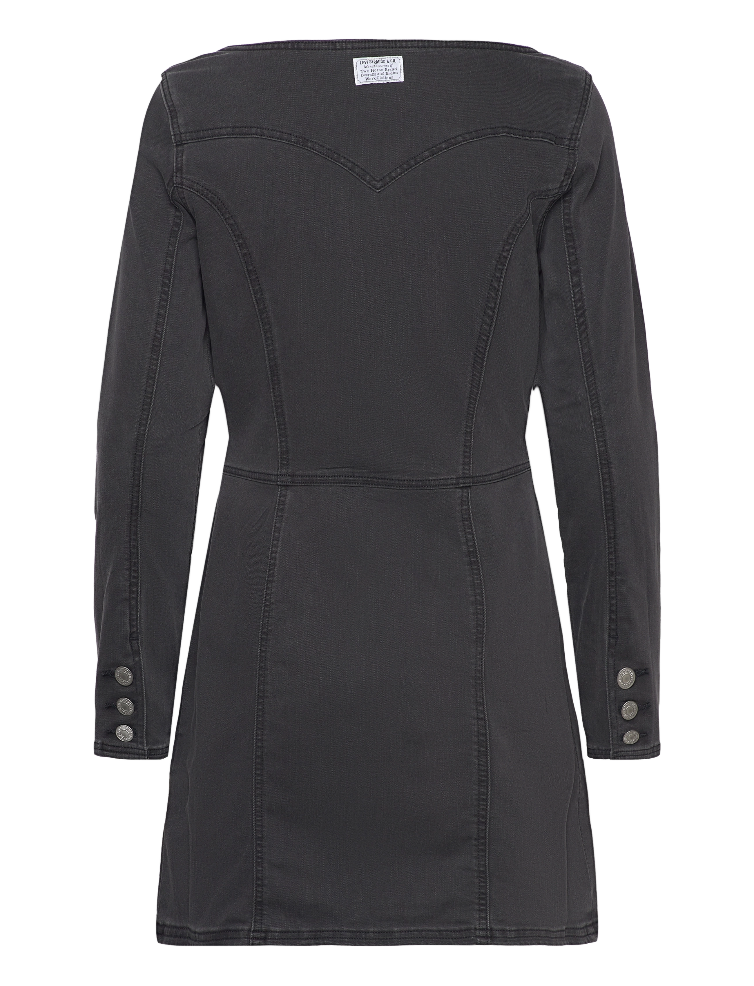Levi's® - VEDA DENIM DRESS COOL SMOKE 2 - blacks - 2