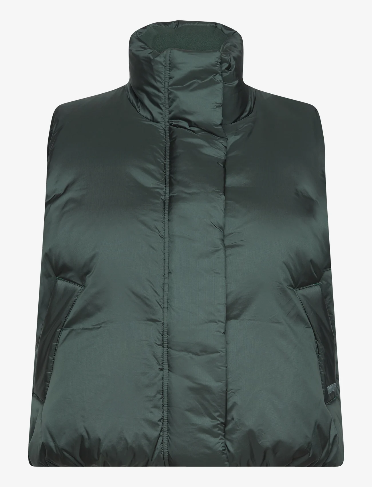 LEVI´S Women - PILLOW BUBBLE VEST DARKEST SPR - puffer vests - greens - 0