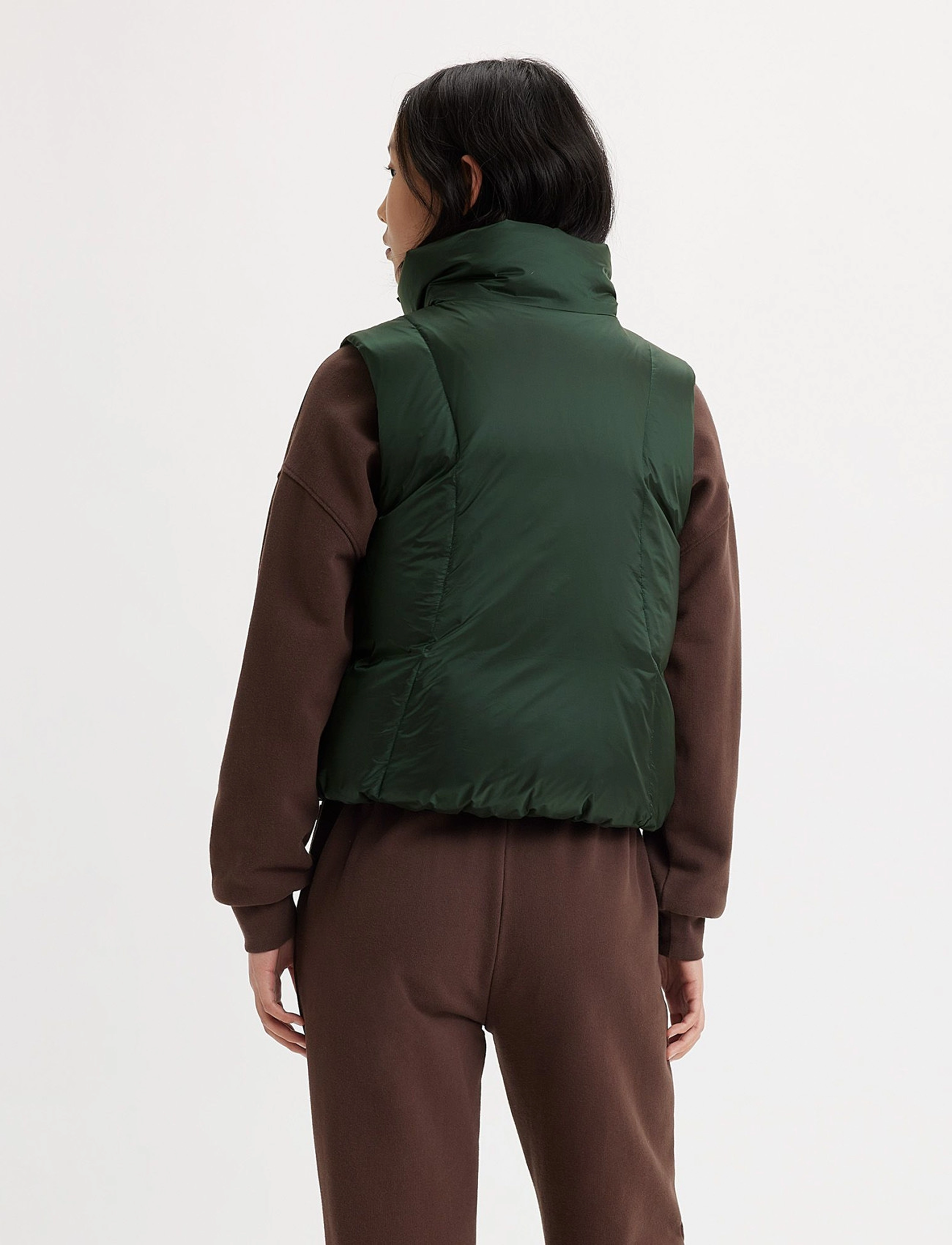 LEVI´S Women - PILLOW BUBBLE VEST DARKEST SPR - greens - 3