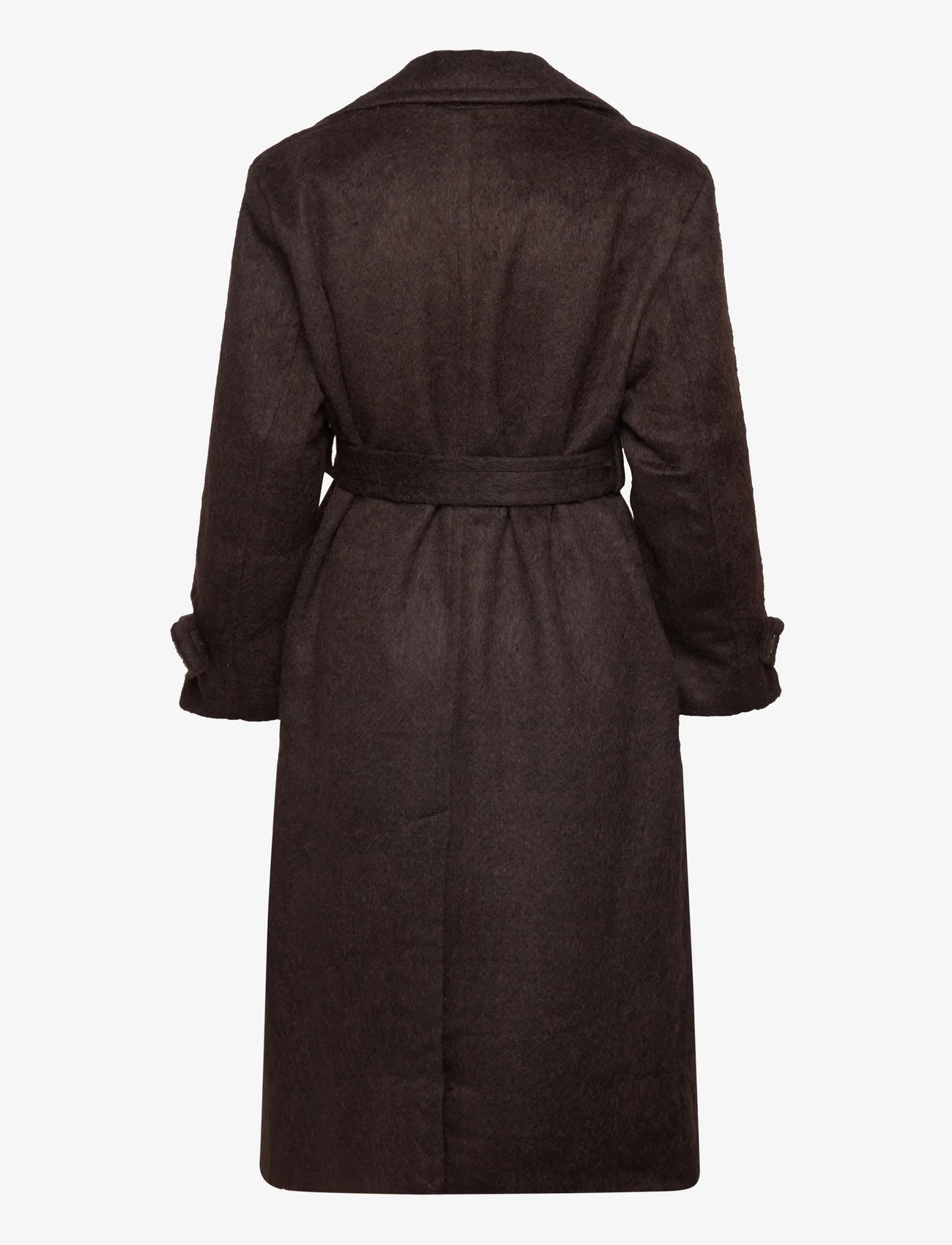 LEVI´S Women - WOOLY TRENCH COAT MOLE - winter coats - neutrals - 1