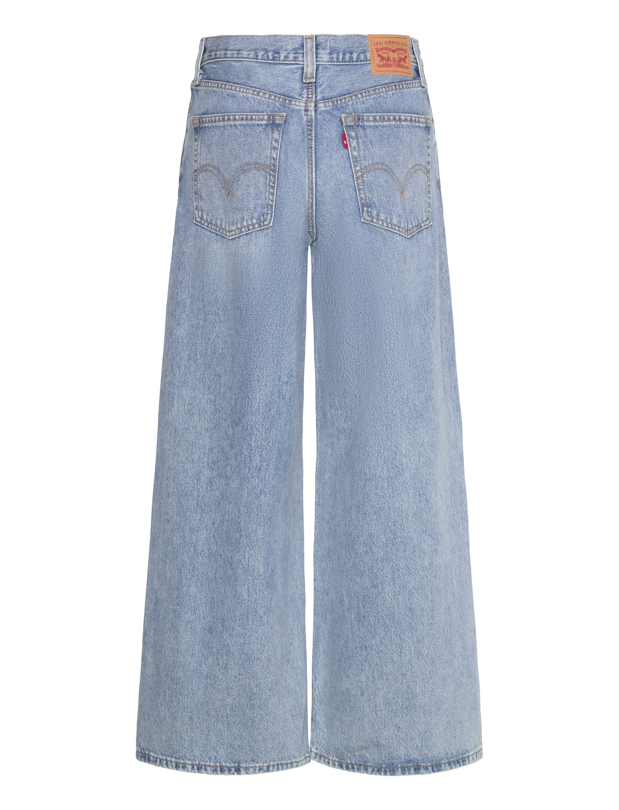 Levi's® - 94 BAGGY WIDE LEG LIGHT TOUCH - light indigo - worn in - 2
