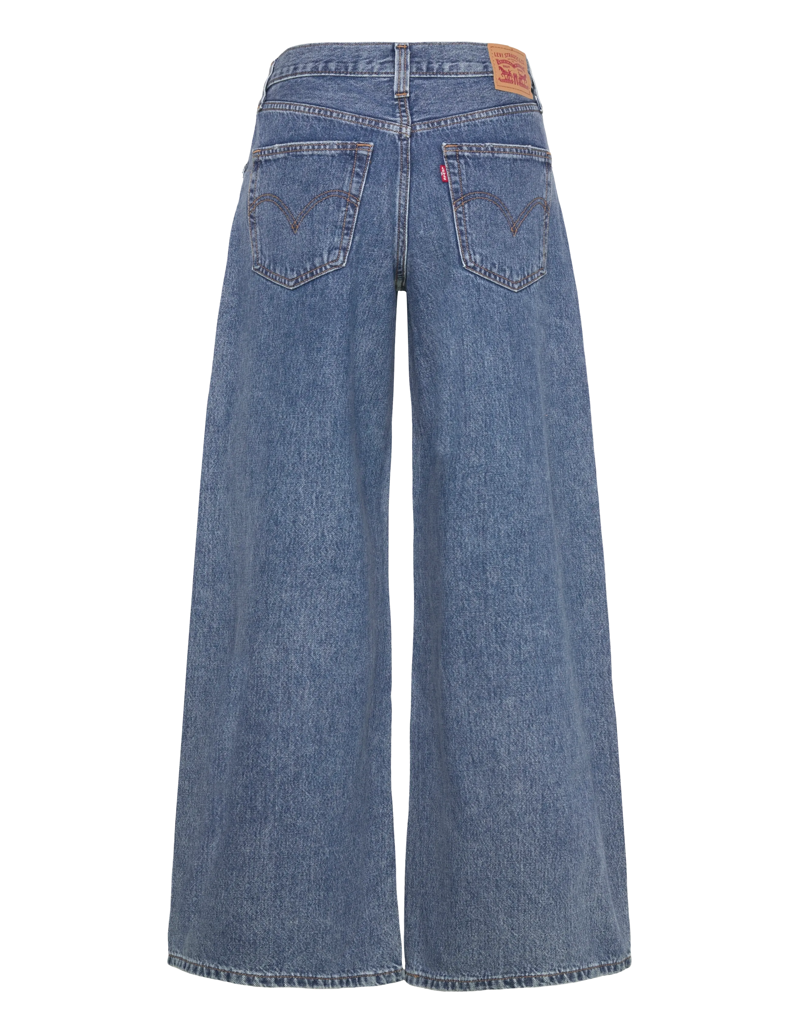 Levi's® - 94 BAGGY WIDE LEG TAKE CHANCES - med indigo - worn in - 2