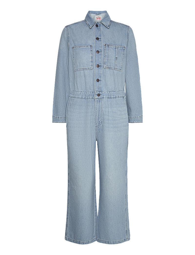 Levi's® - ICONIC JUMPSUIT CELEBRATE THE - pükskostüümid - med indigo - worn in - 1