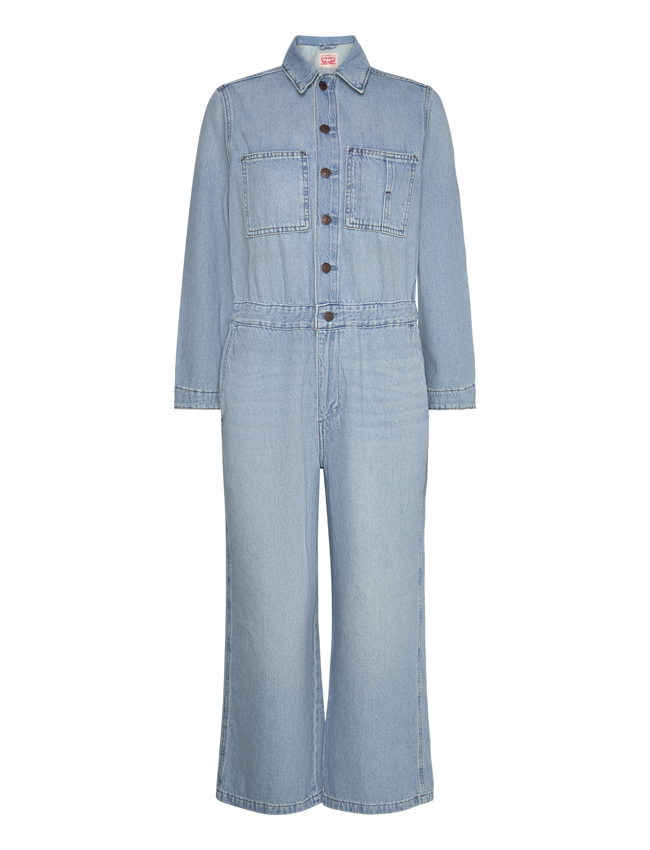 Levi's® ICONIC JUMPSUIT CELEBRATE THE - Buksedragter - MED INDIGO - WORN IN / blue