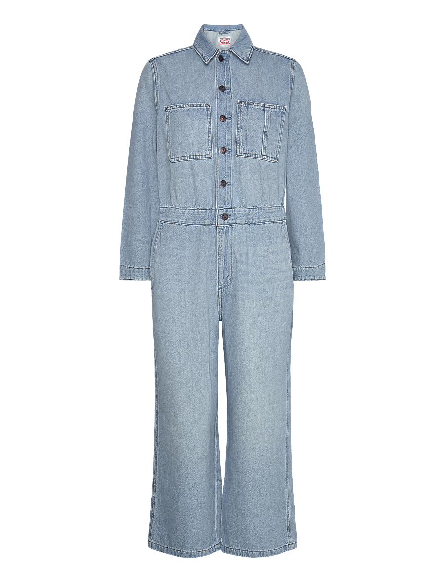 Levi's® - ICONIC JUMPSUIT CELEBRATE THE - jumpsuits - med indigo - worn in - 1