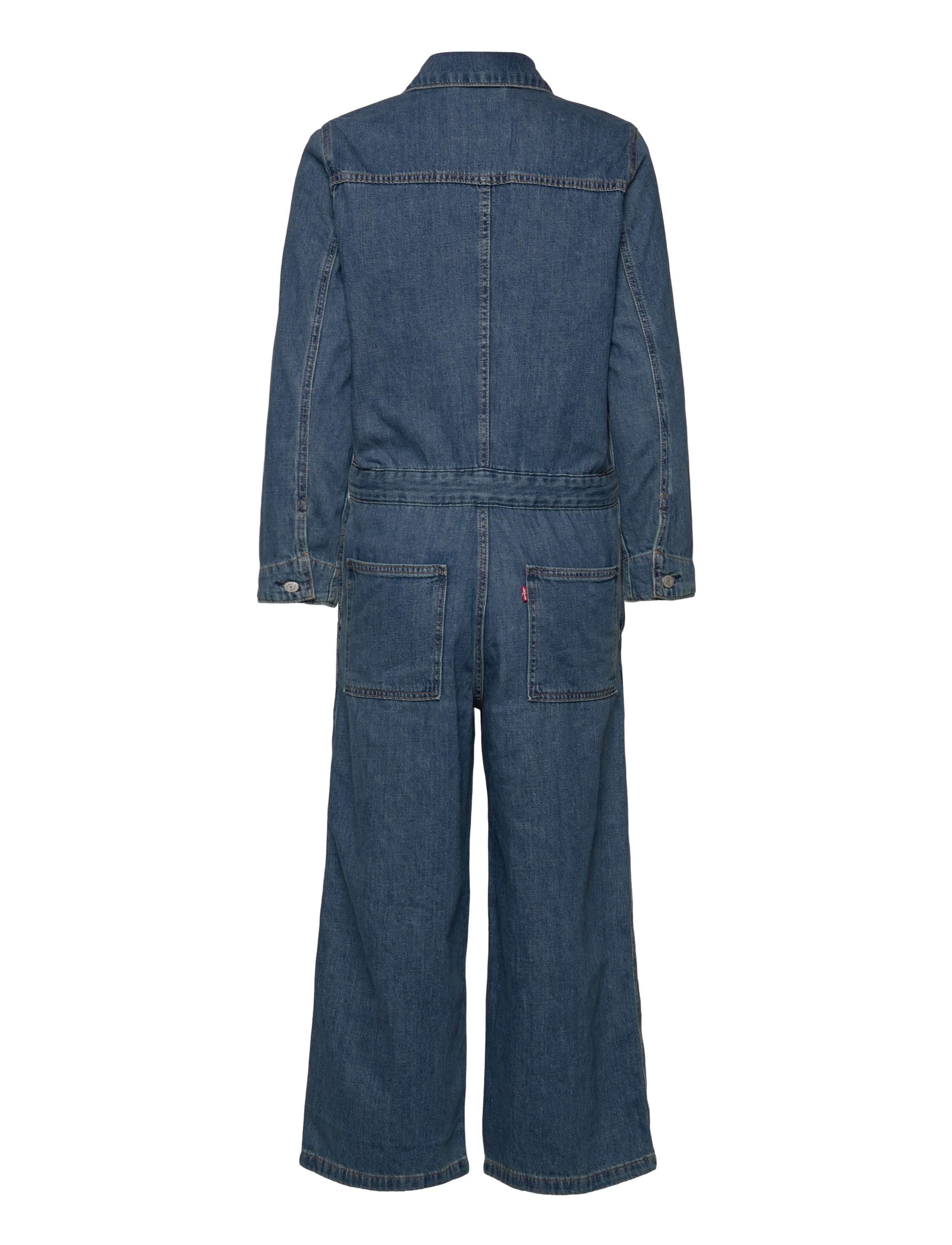 Levi's® - ICONIC JUMPSUIT STOP FLAXING J - med indigo - worn in - 2