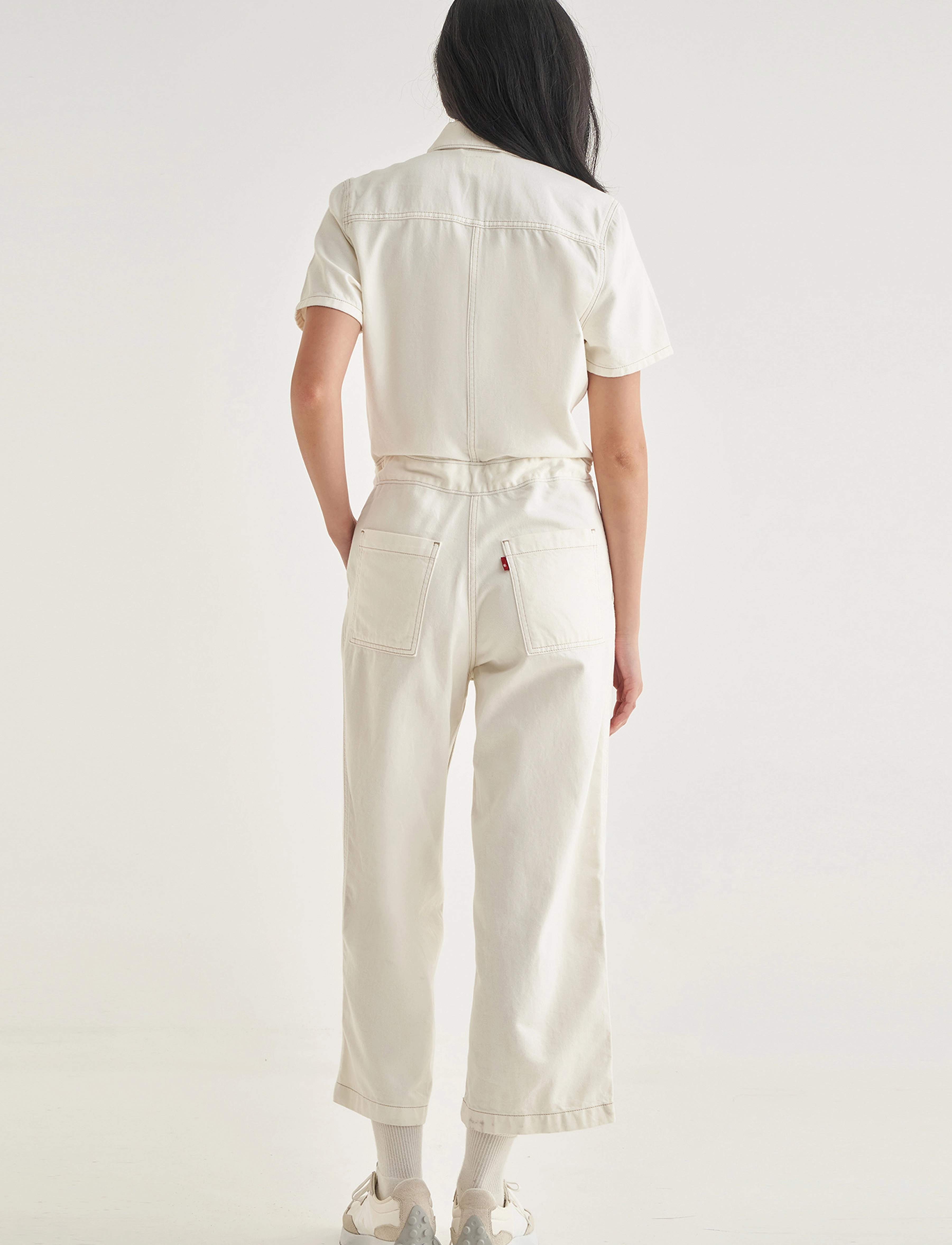 LEVI´S Women - SS HERITAGE JUMPSUIT SERENITY - whites - 3