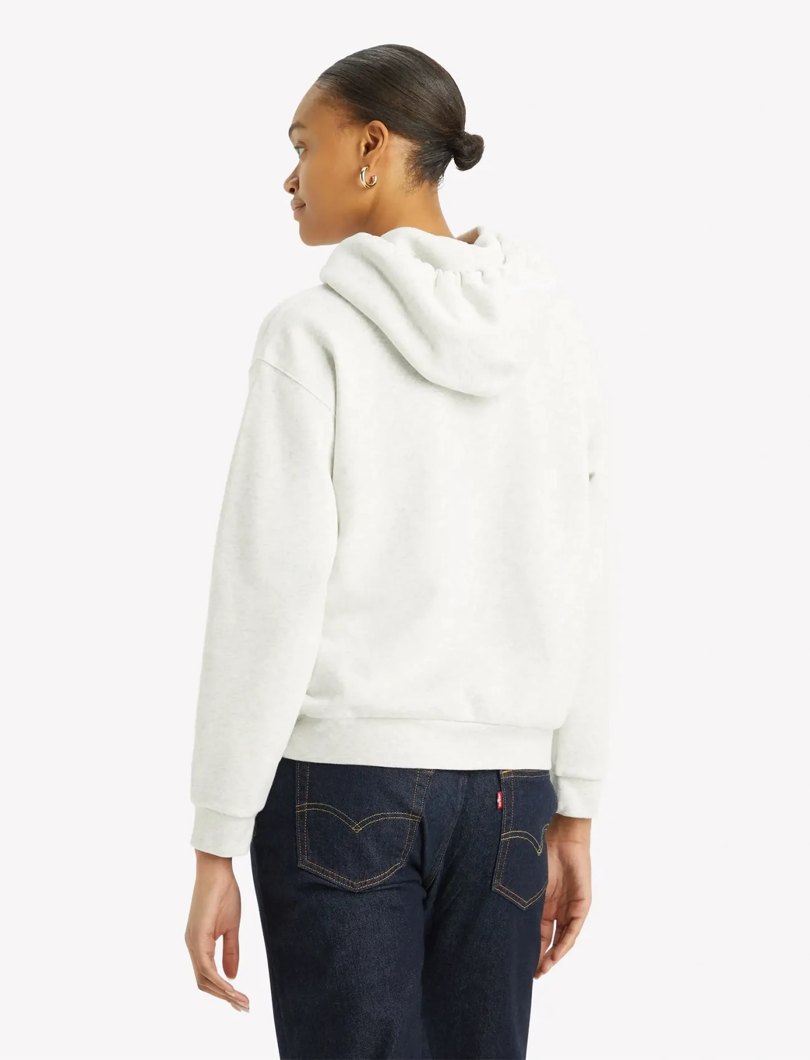 Levi's® - EVERYDAY HOODIE ORBIT HEATHER - kapuzenpullover - greys - 3
