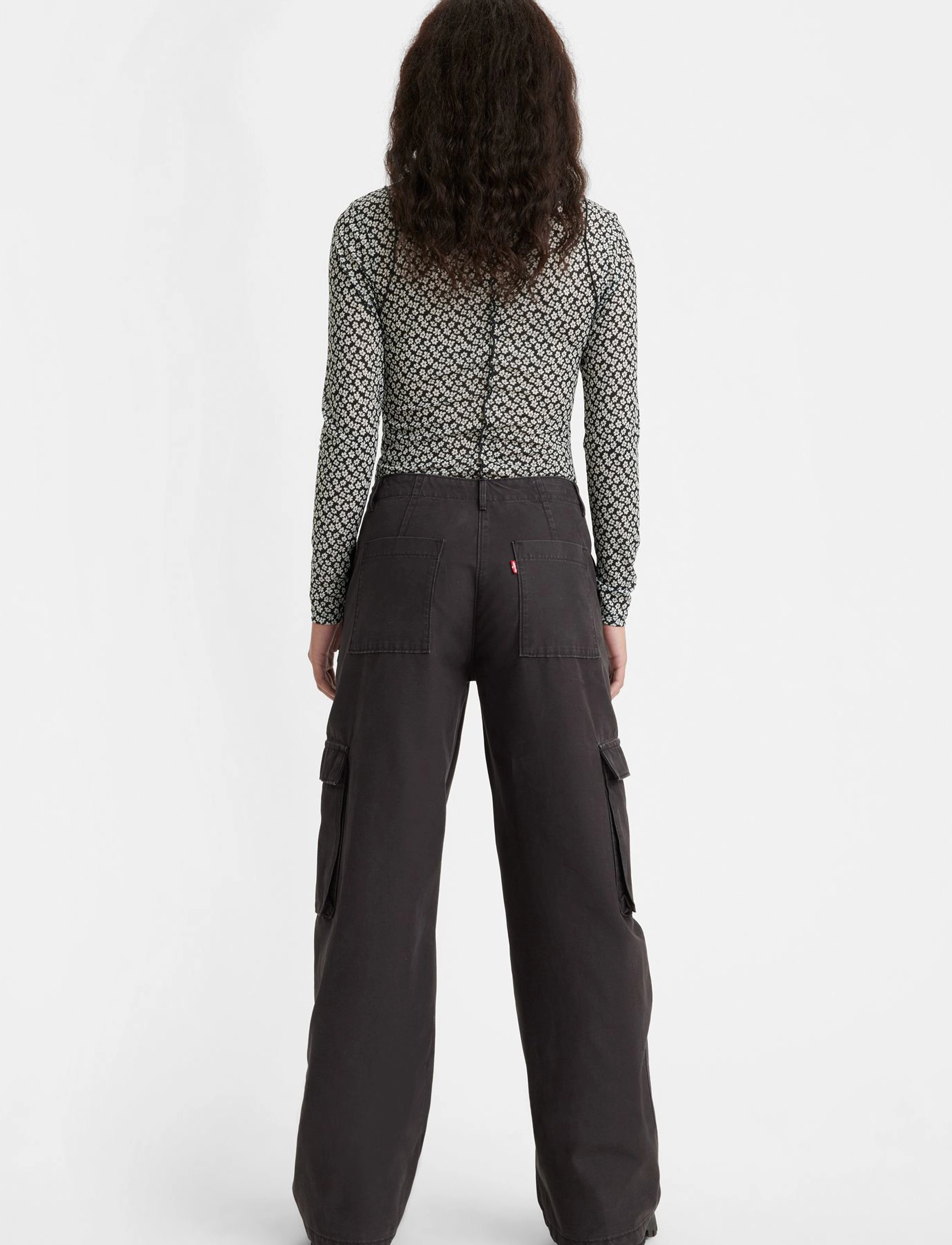 Levi's® - BAGGY CARGO METEORITE - blacks - 4